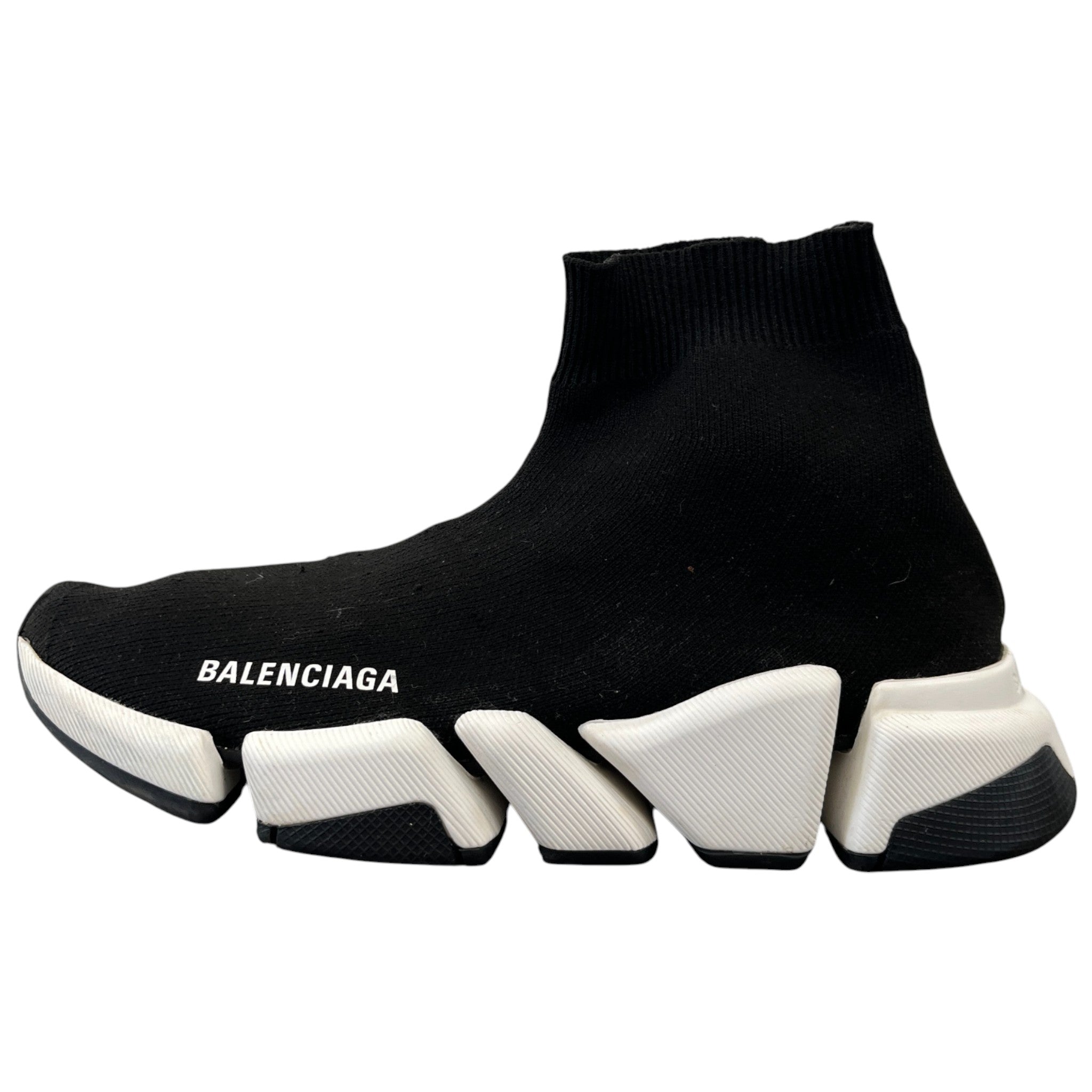 Women's Speed Sock High Trainers Black Size EU 38 / UK 5