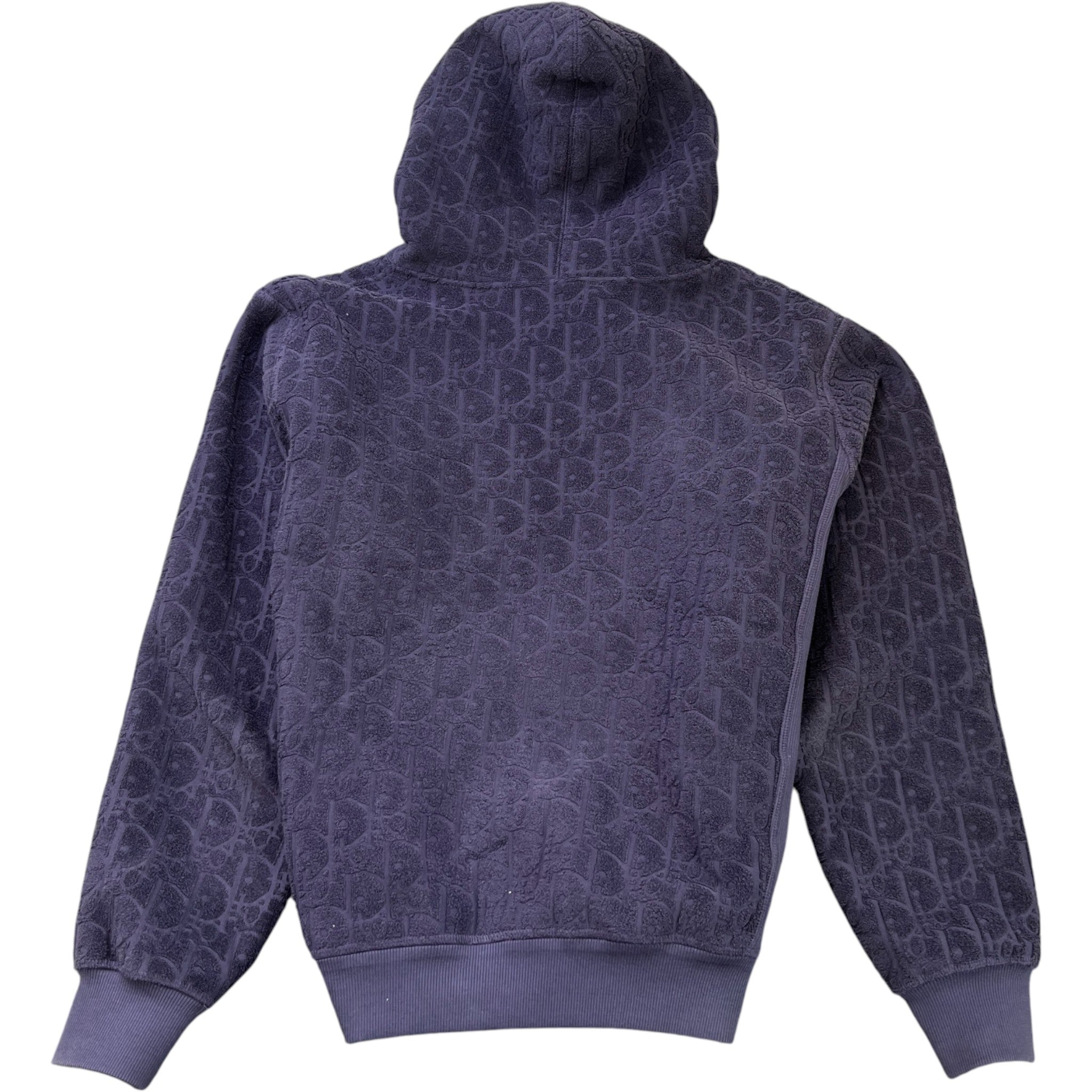 Men's Oblique Hoodie Navy Size M