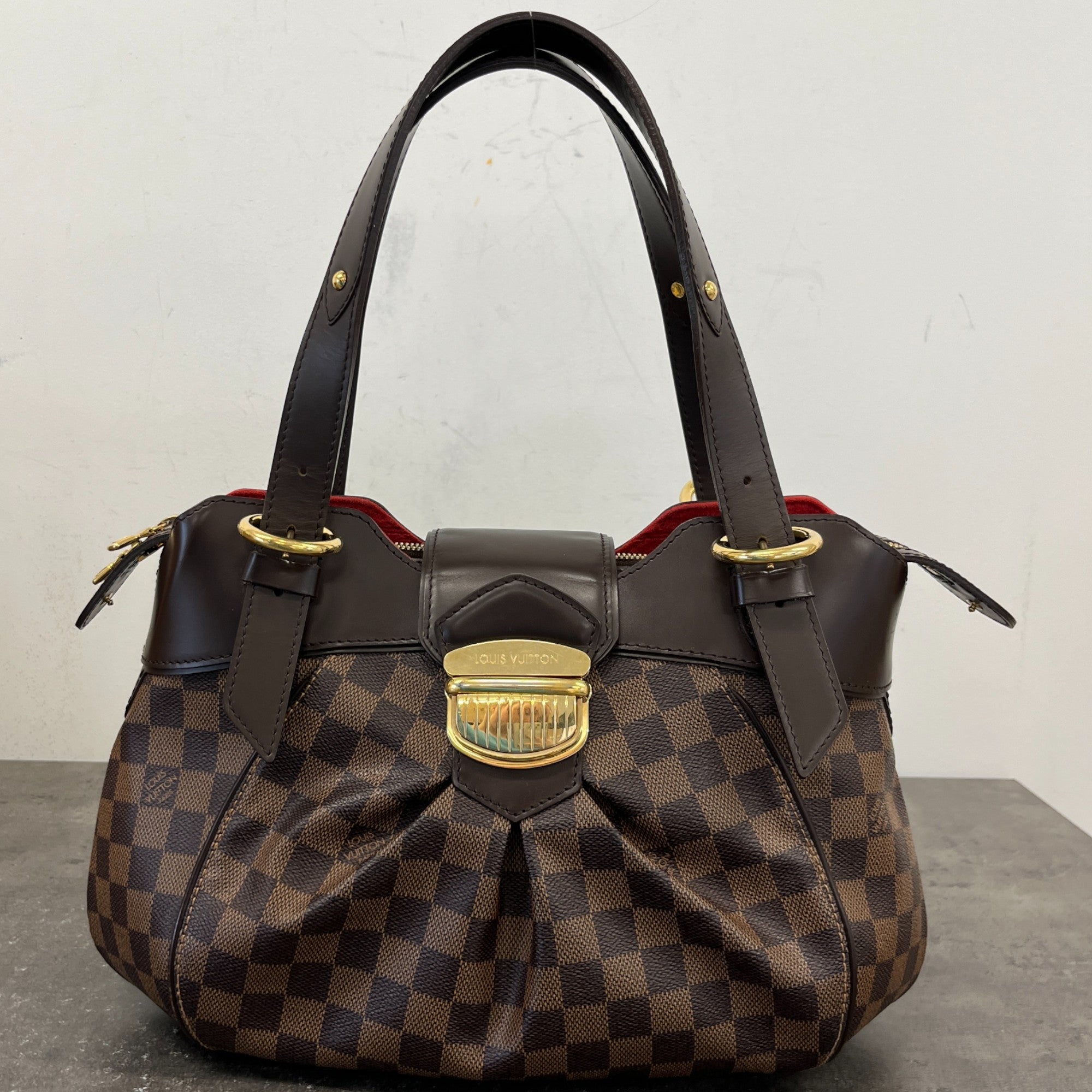 Women's Damier Ebene Sistina Pm Handbag Brown