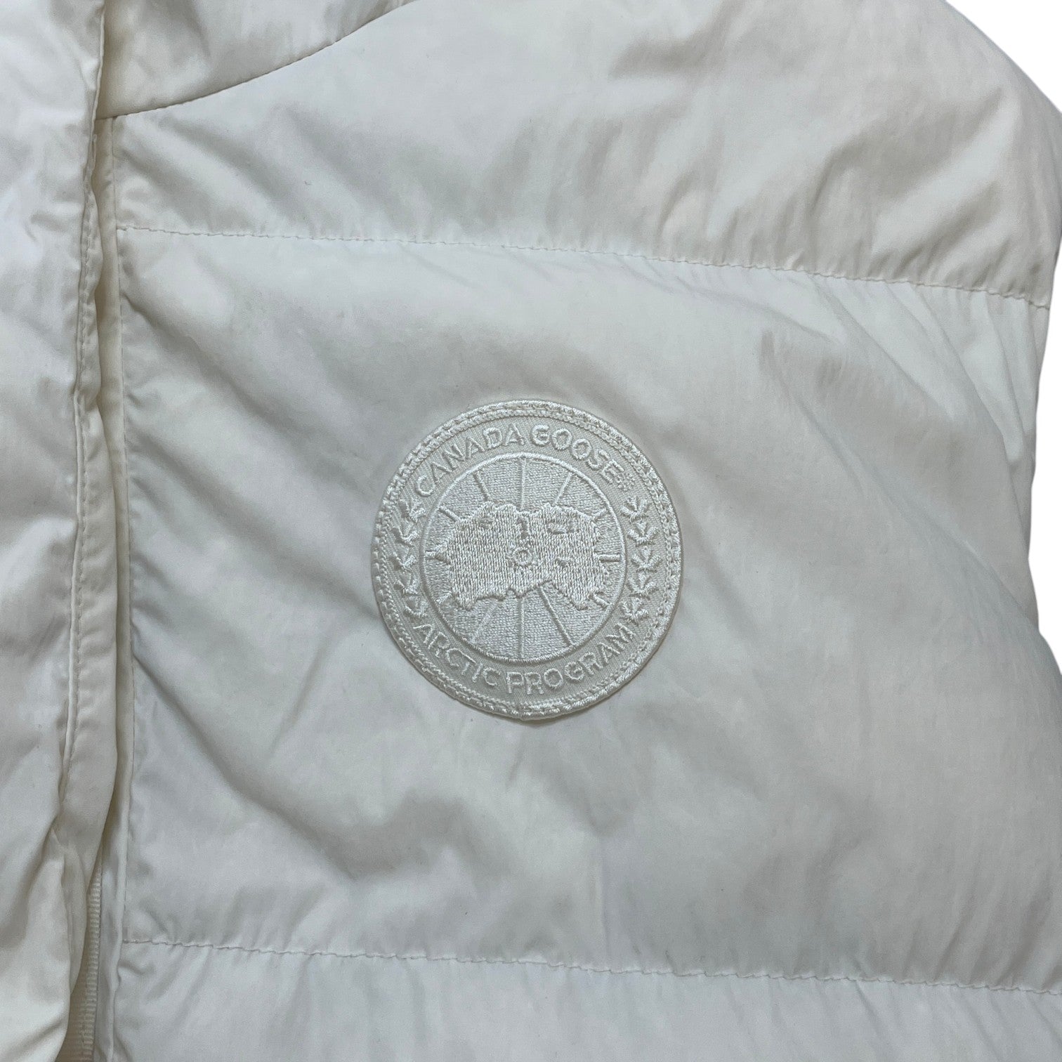 Women's Rayla Hooded Gilet White Size L