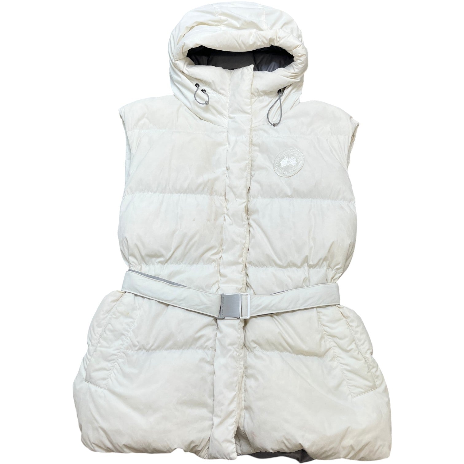 Women's Rayla Hooded Gilet White Size L