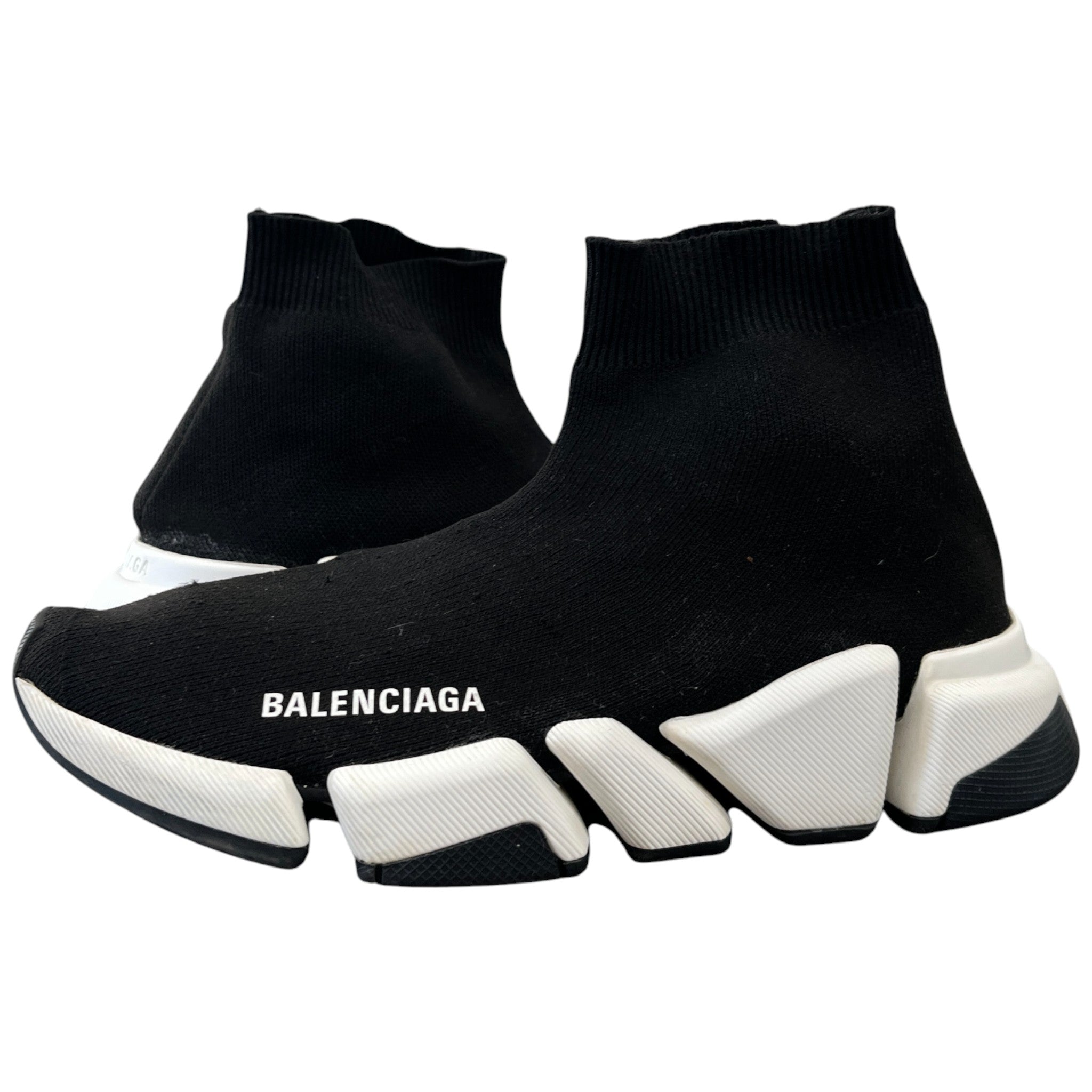 Women's Speed Sock High Trainers Black Size EU 38 / UK 5