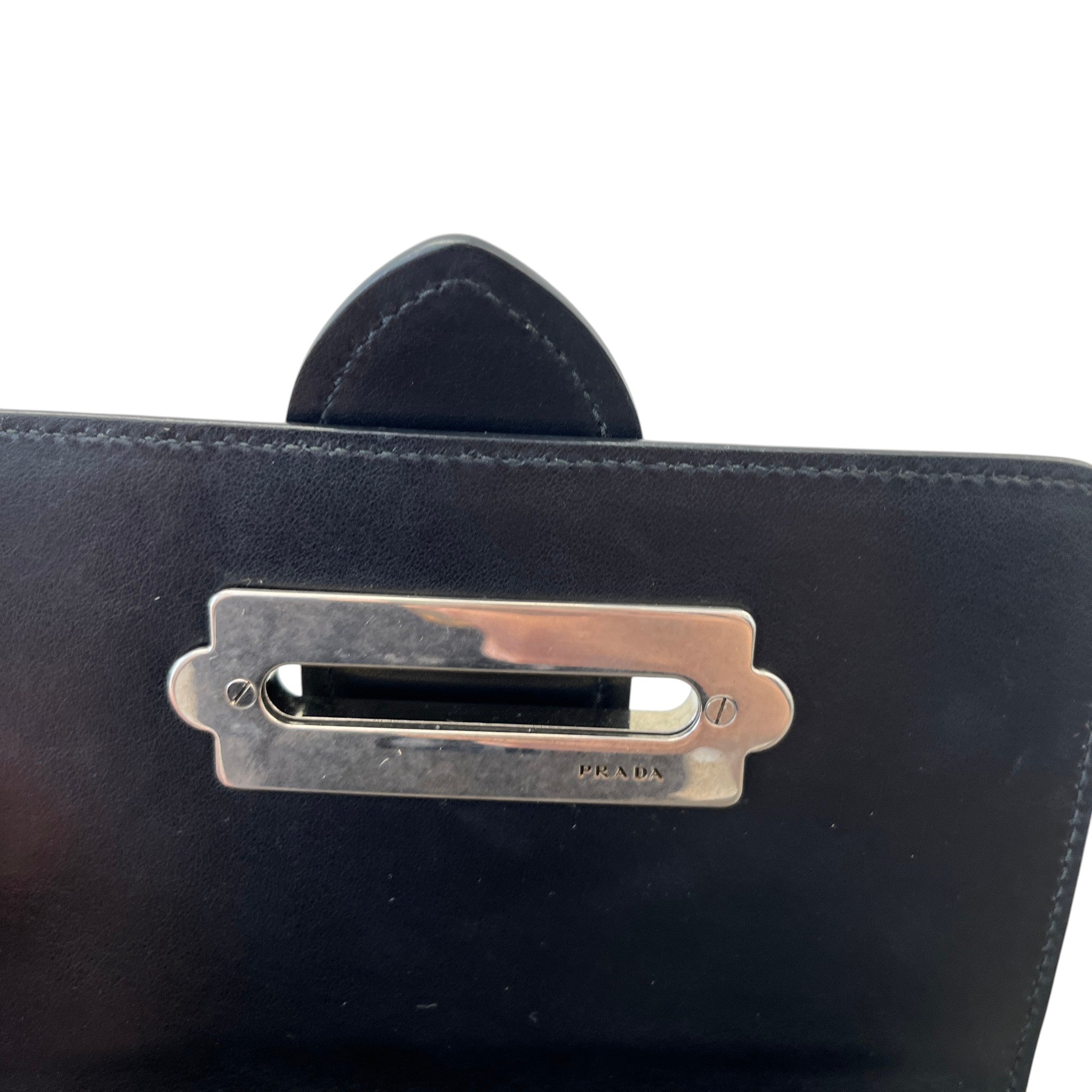 Women's Studded Cahier Crossbody Bag Black