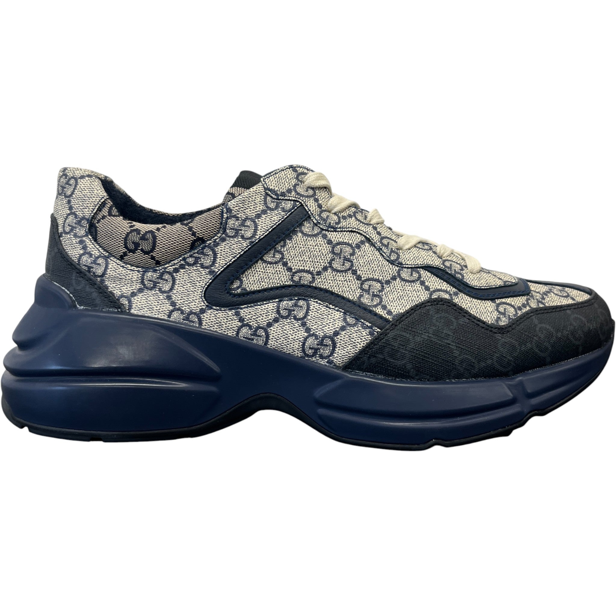 Men's Rhyton Low Trainers Blue Size EU 43 / UK 9