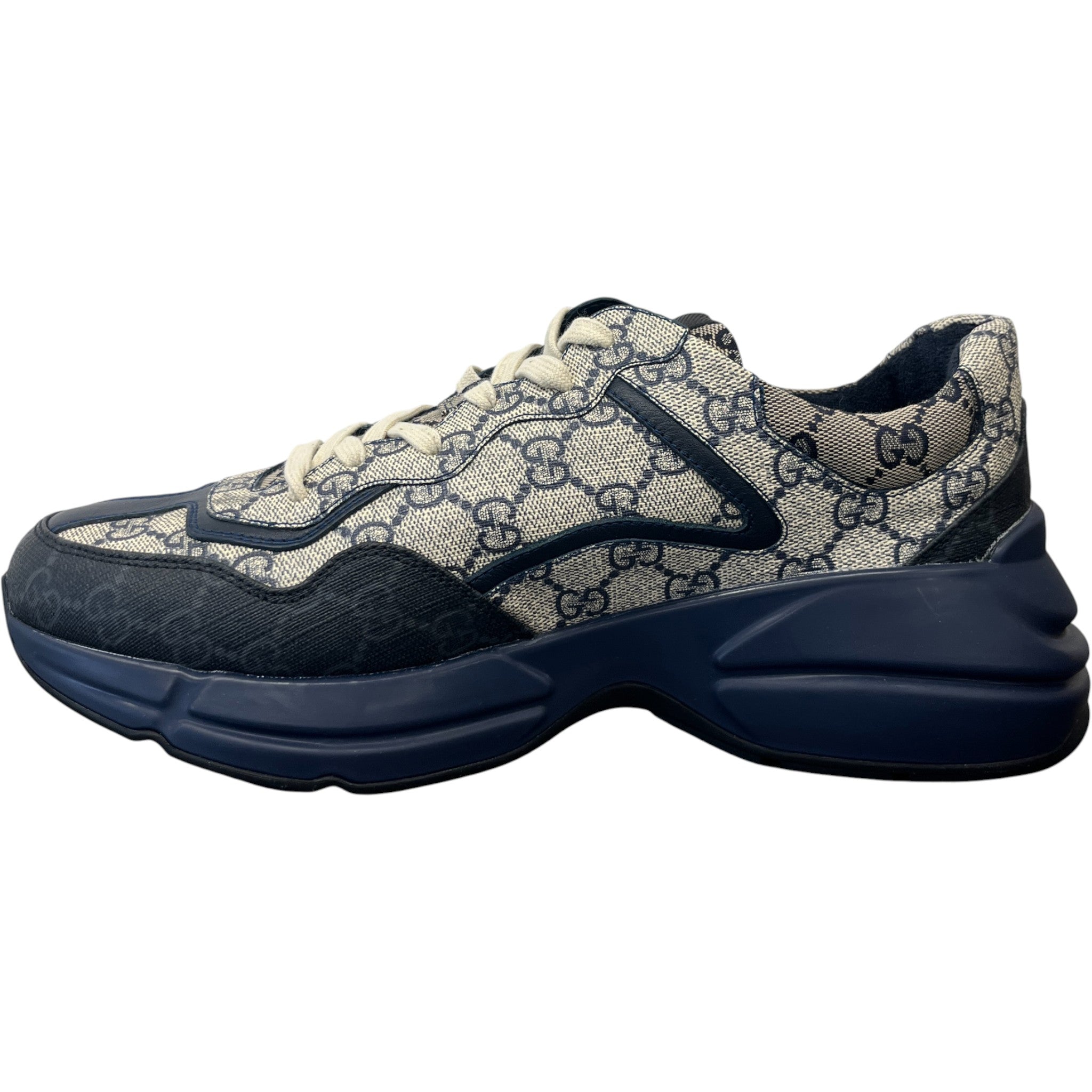 Men's Rhyton Low Trainers Blue Size EU 43 / UK 9