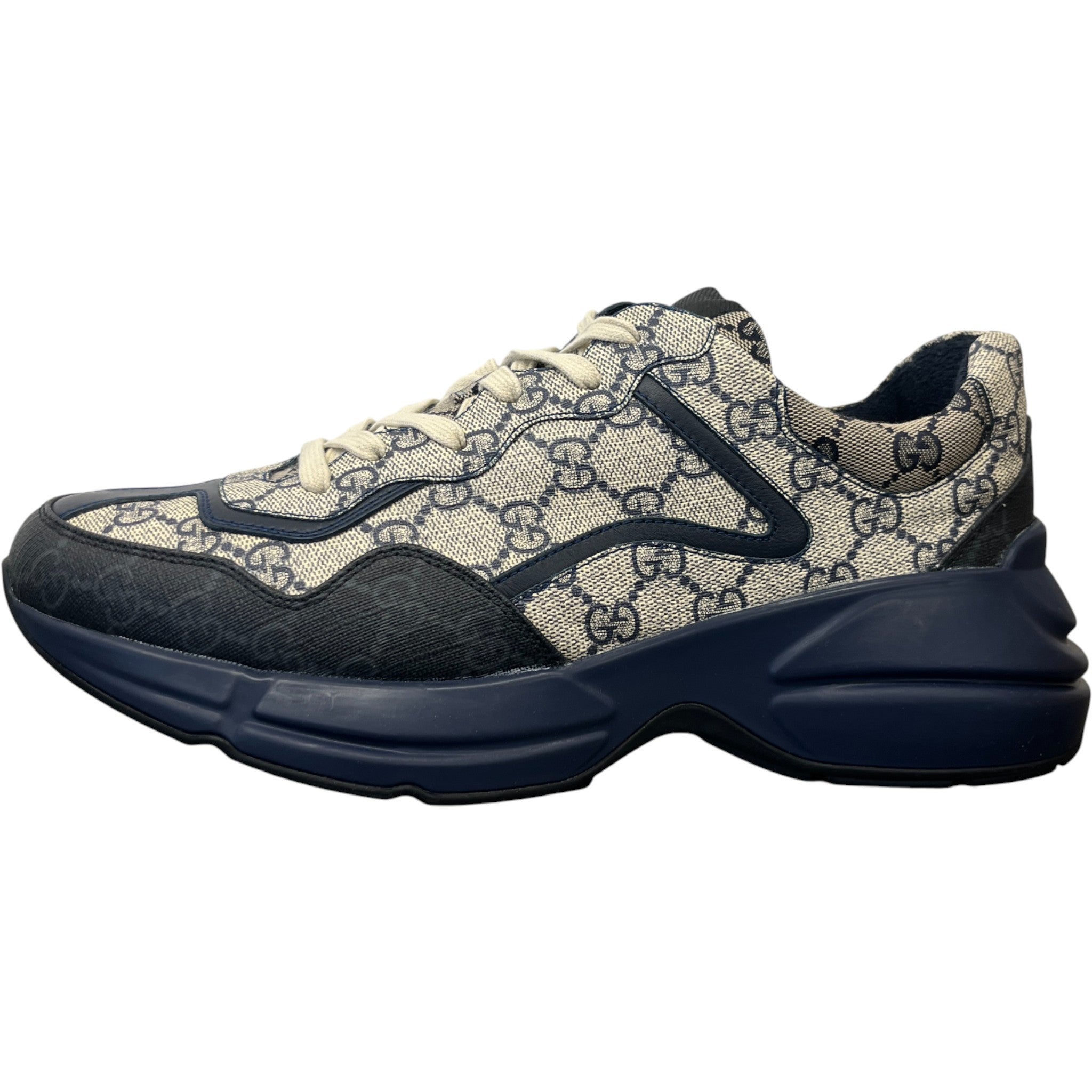 Men's Rhyton Low Trainers Blue Size EU 43 / UK 9