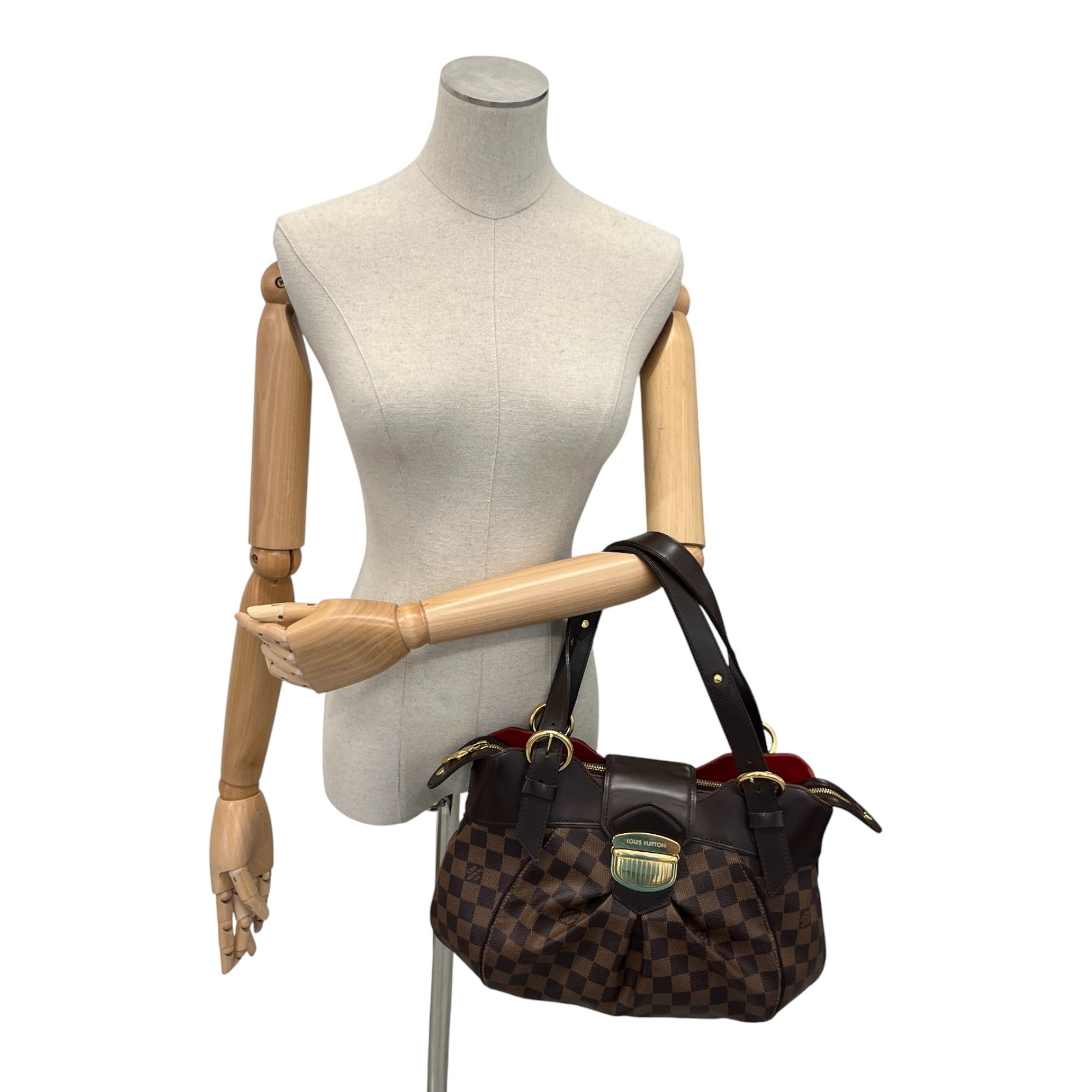 Women's Damier Ebene Sistina Pm Handbag Brown