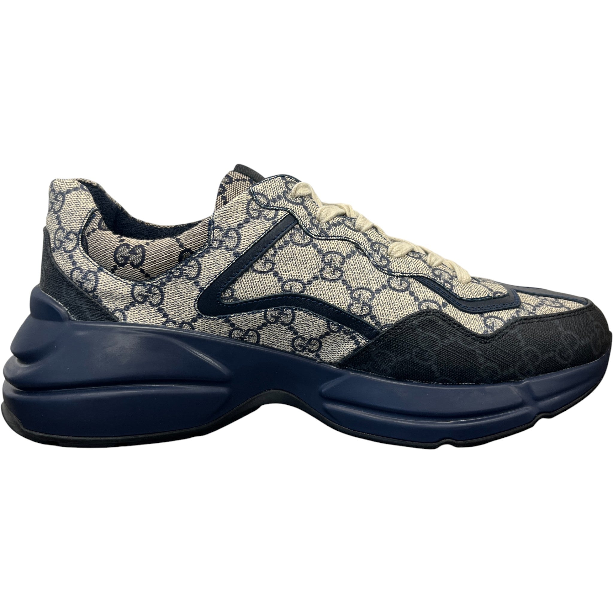 Men's Rhyton Low Trainers Blue Size EU 43 / UK 9