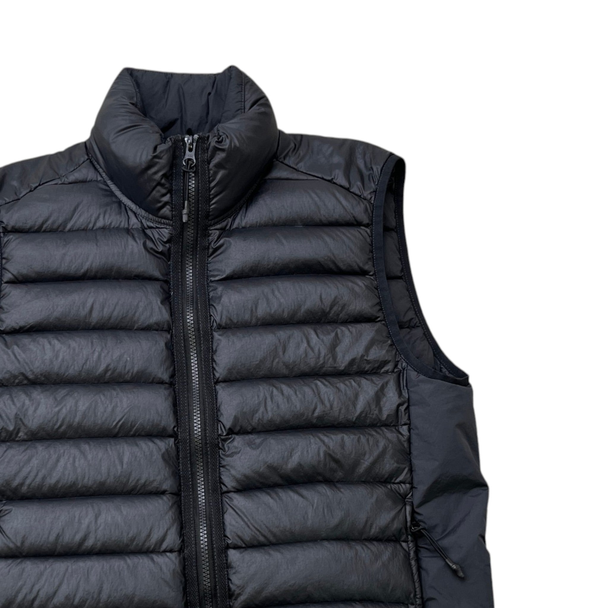 Men's Loom Woven Chambers R-Nylon Down Tc Gilet Black Size S