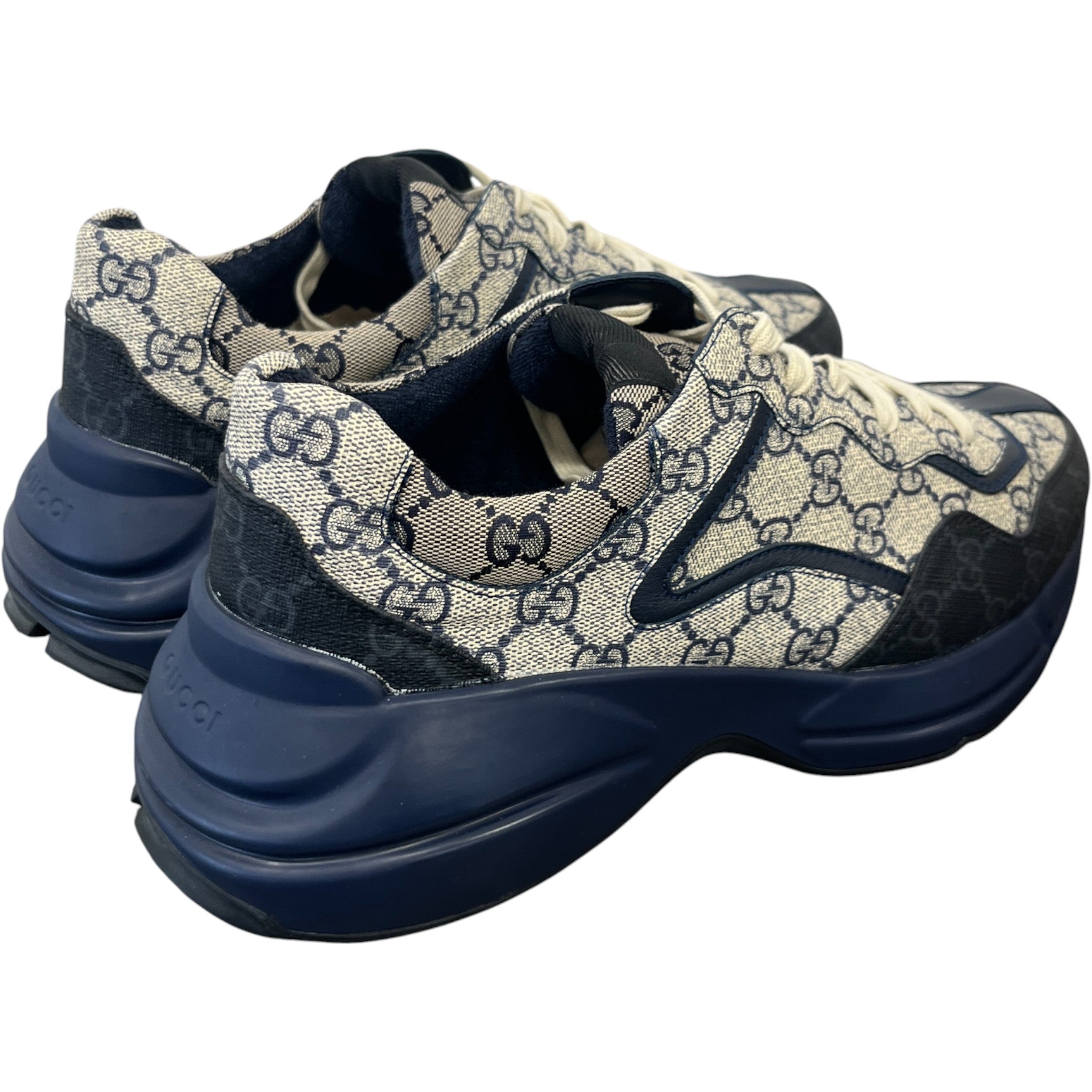 Men's Rhyton Low Trainers Blue Size EU 43 / UK 9