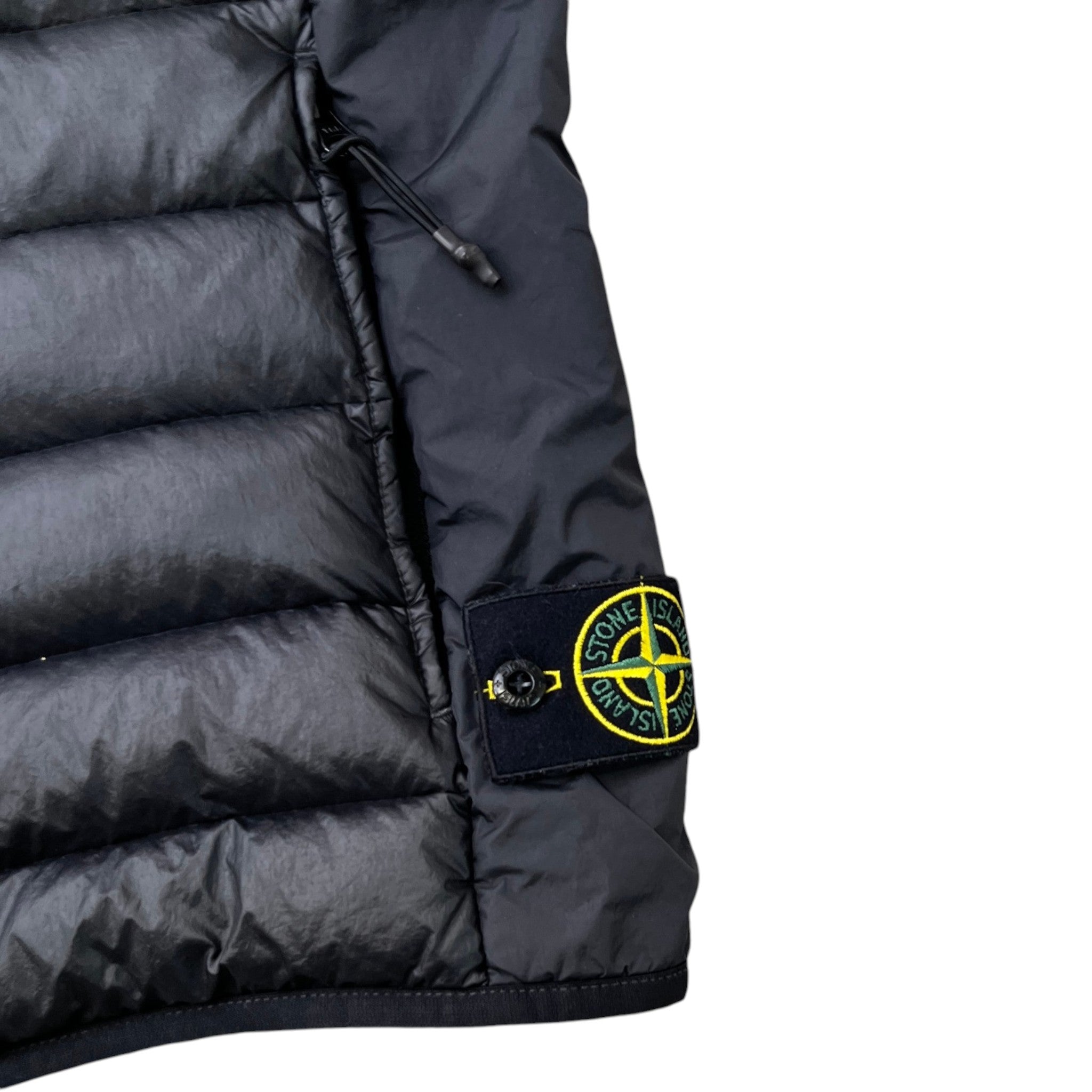 Men's Loom Woven Chambers R-Nylon Down Tc Gilet Black Size S