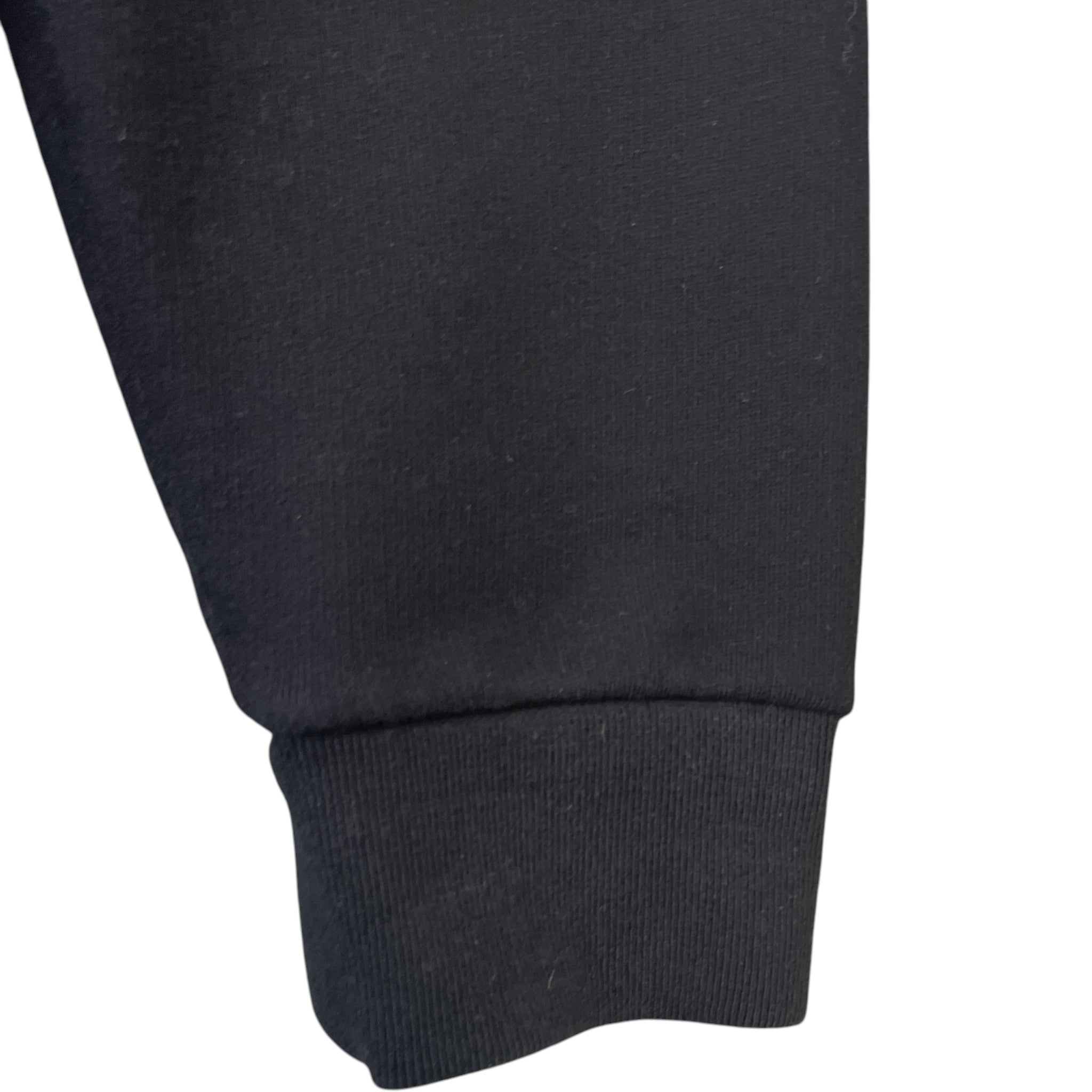 Men's Logo Stripe Hoodie Black Size L