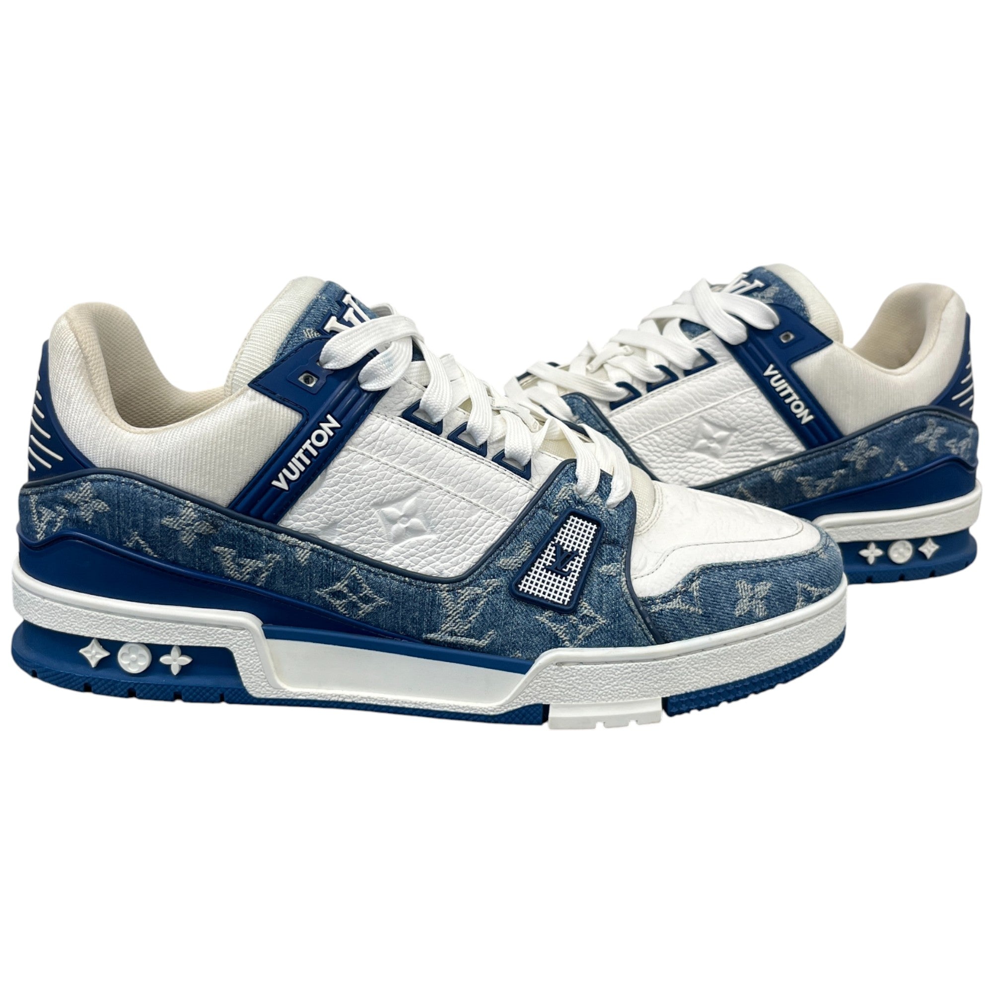 Men's Lv Low Trainers Blue Size EU 43.5 / UK 9.5