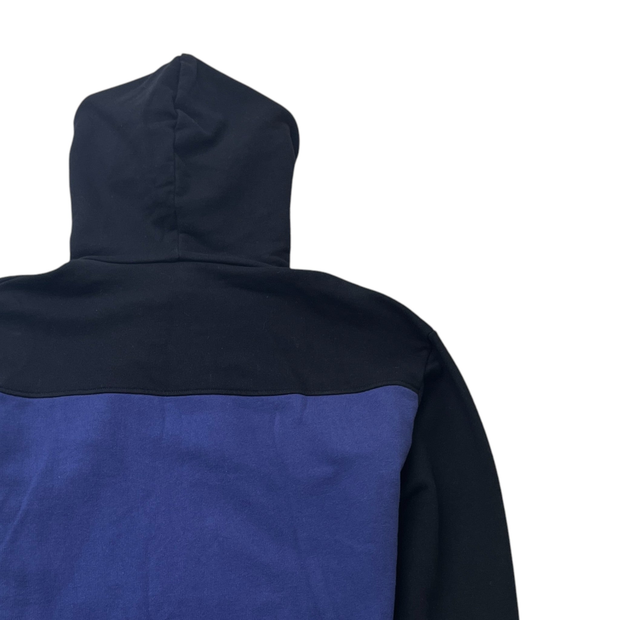 Men's Logo Stripe Hoodie Black Size L