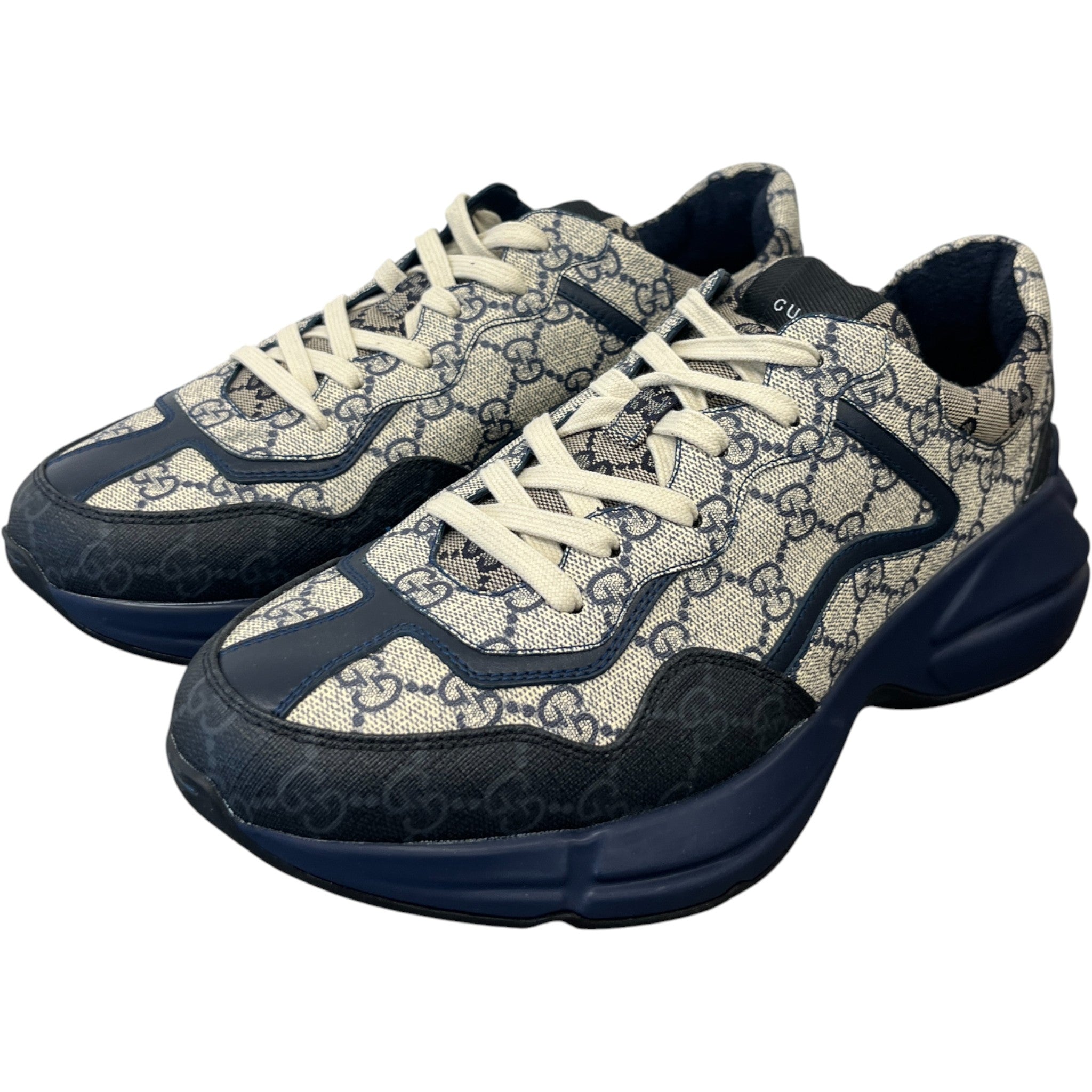 Men's Rhyton Low Trainers Blue Size EU 43 / UK 9