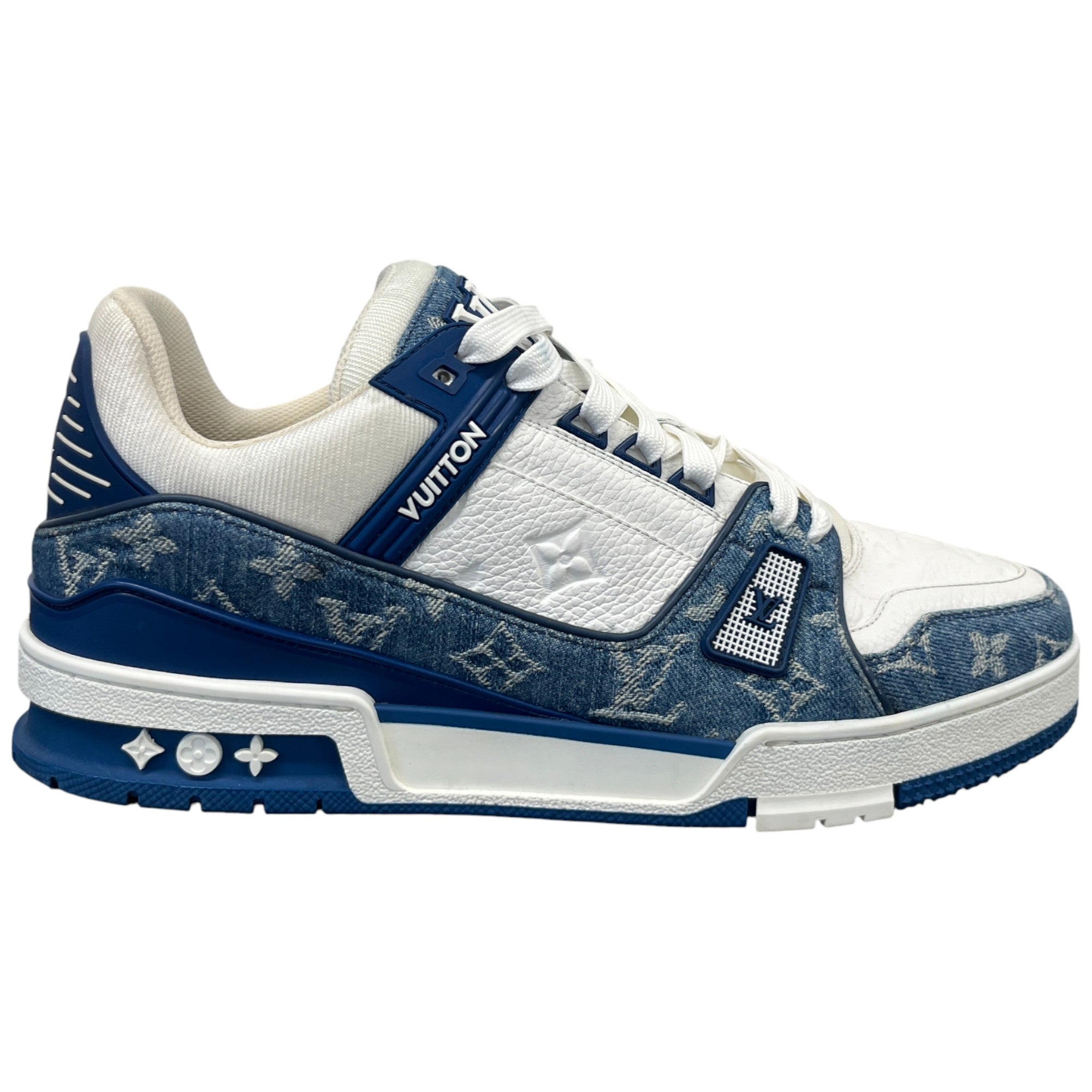 Men's Lv Low Trainers Blue Size EU 43.5 / UK 9.5