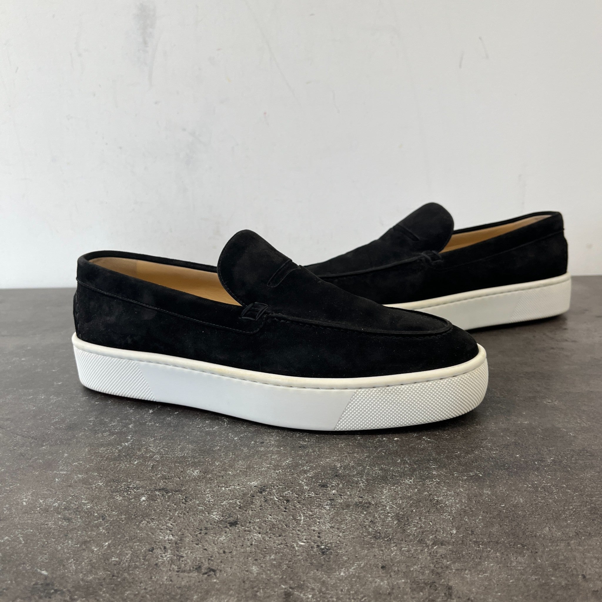 Men's Paqueboat Loafers Black Size EU 43 / UK 9