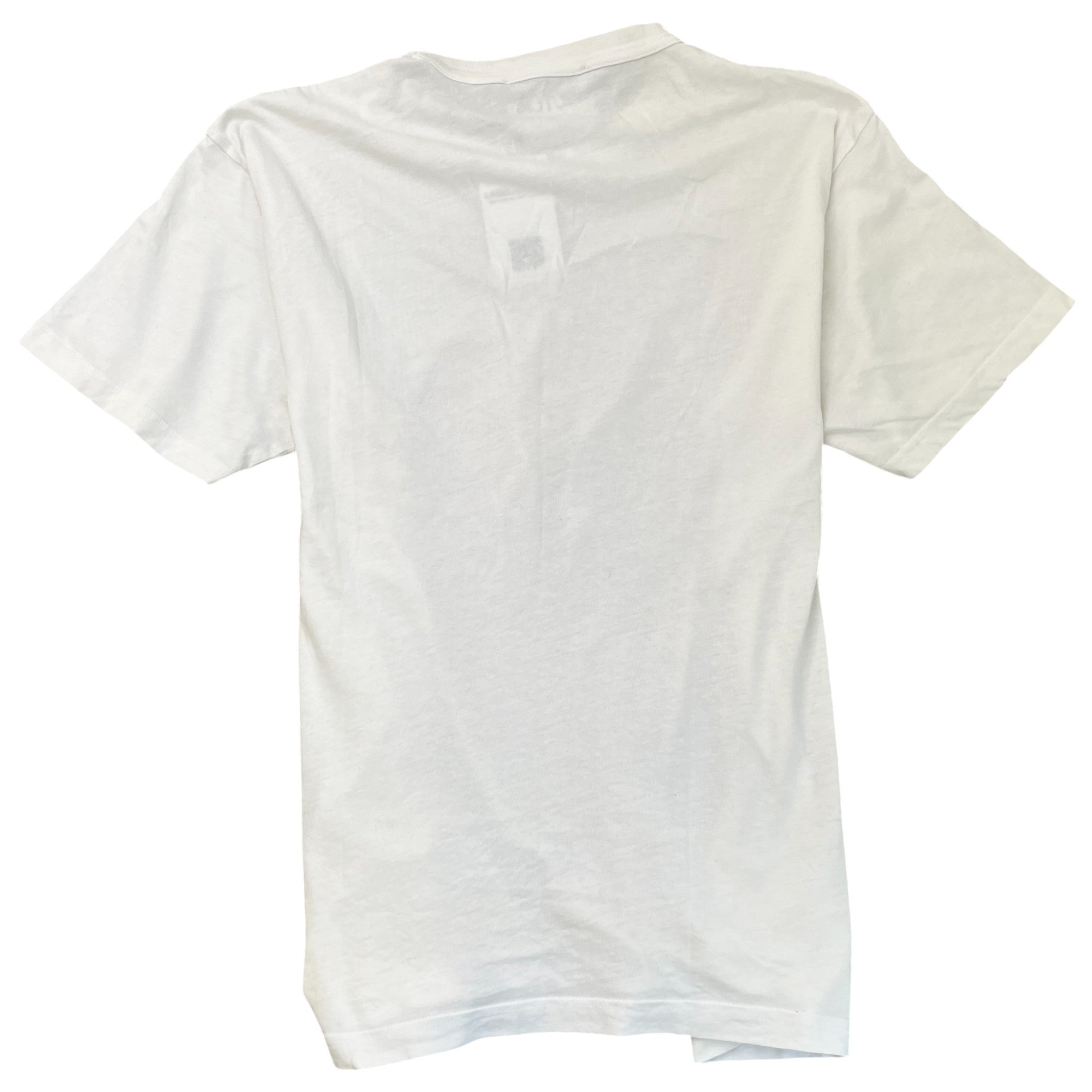 Men's Logo Print T-Shirt White Size M