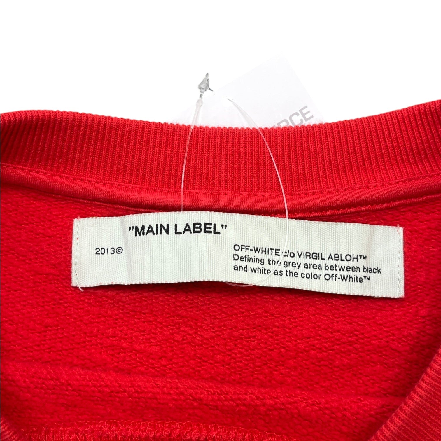Men's Arrow Logo Sweatshirt Red Size S