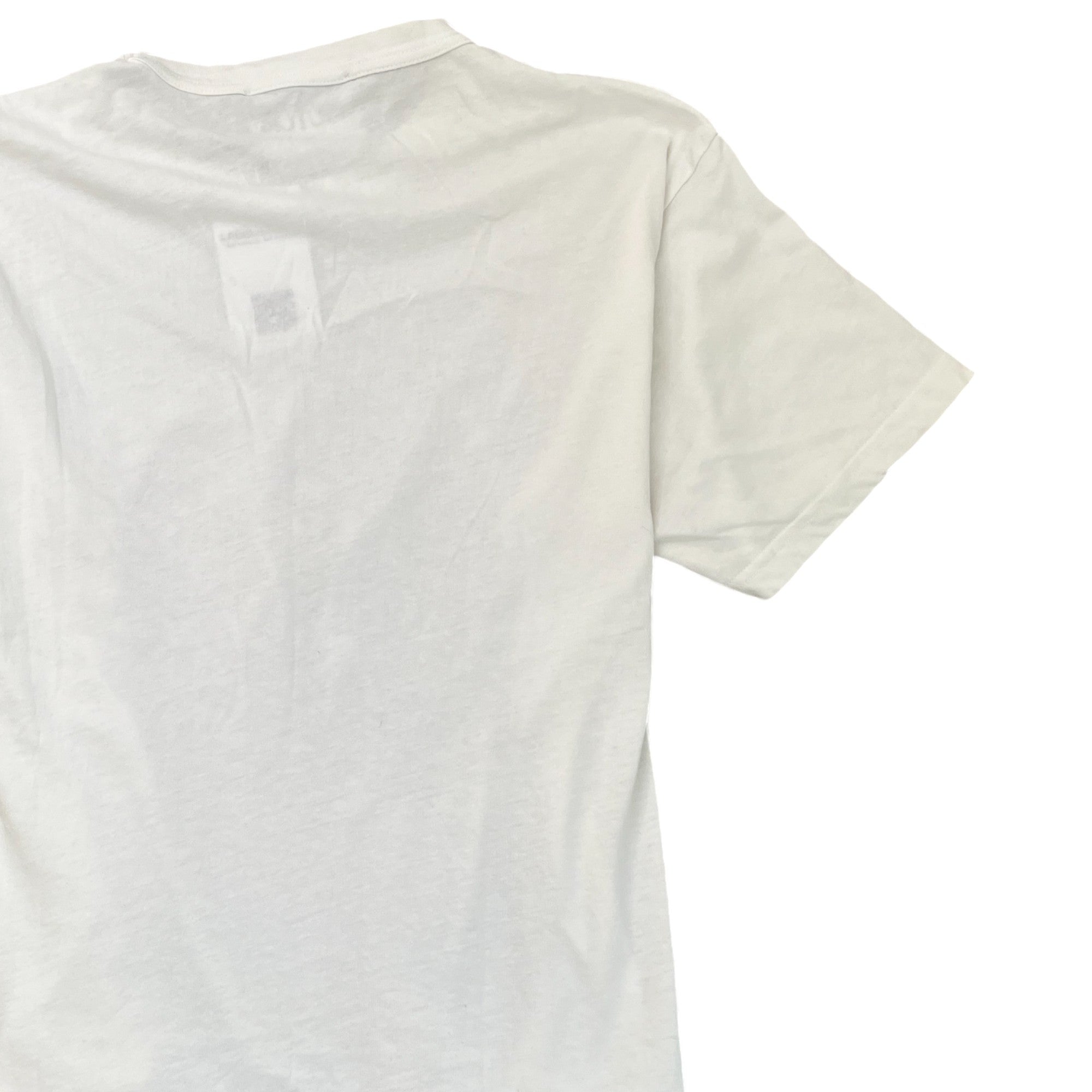 Men's Logo Print T-Shirt White Size M