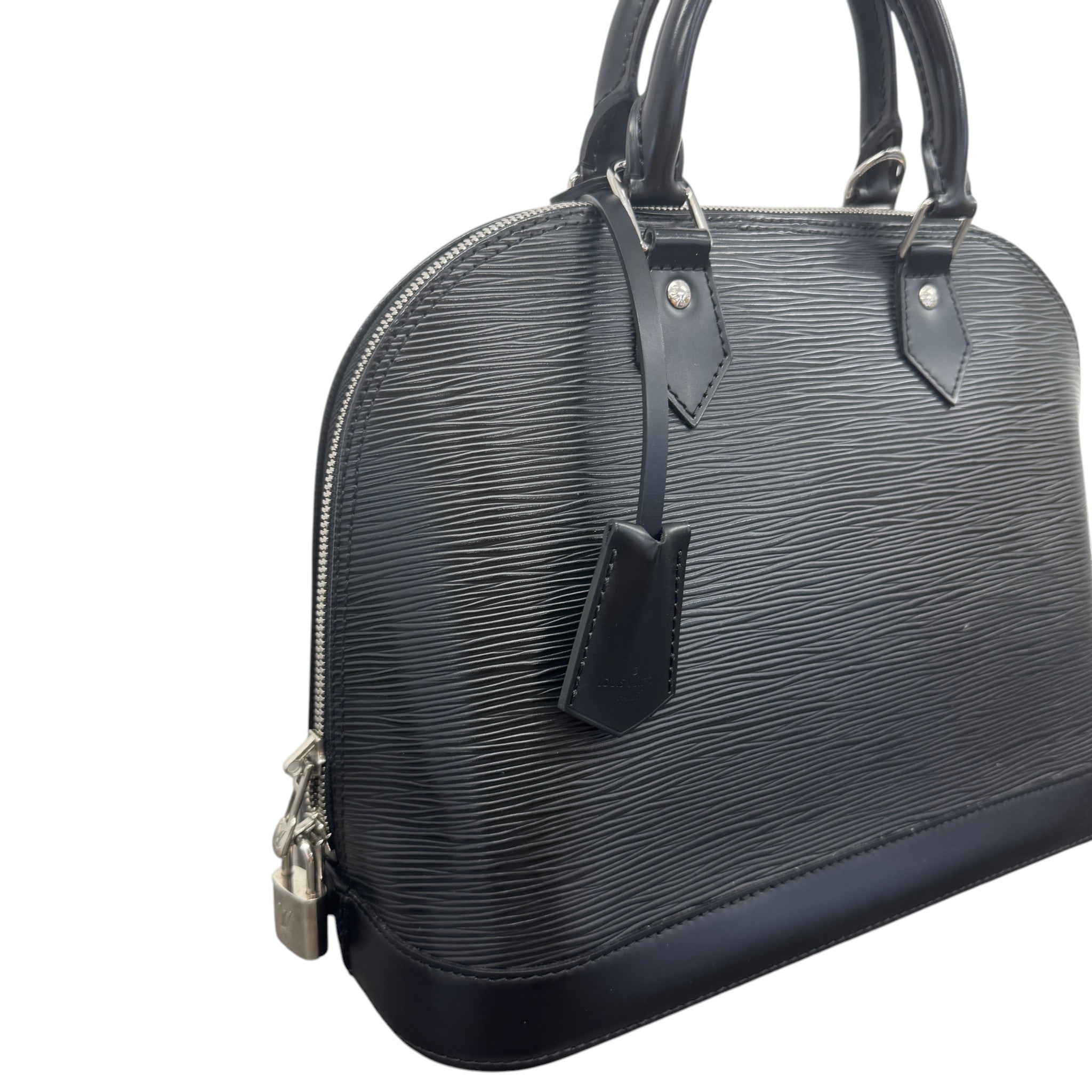 Women's Epi Leather Alma Pm Bag Black