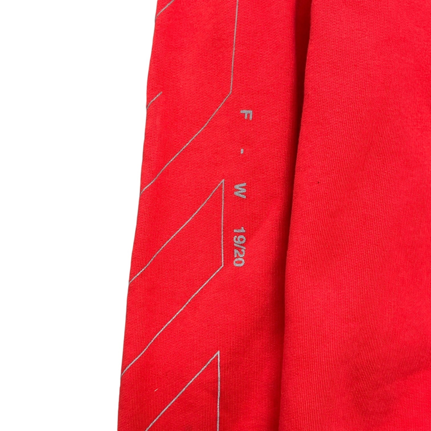 Men's Arrow Logo Sweatshirt Red Size S