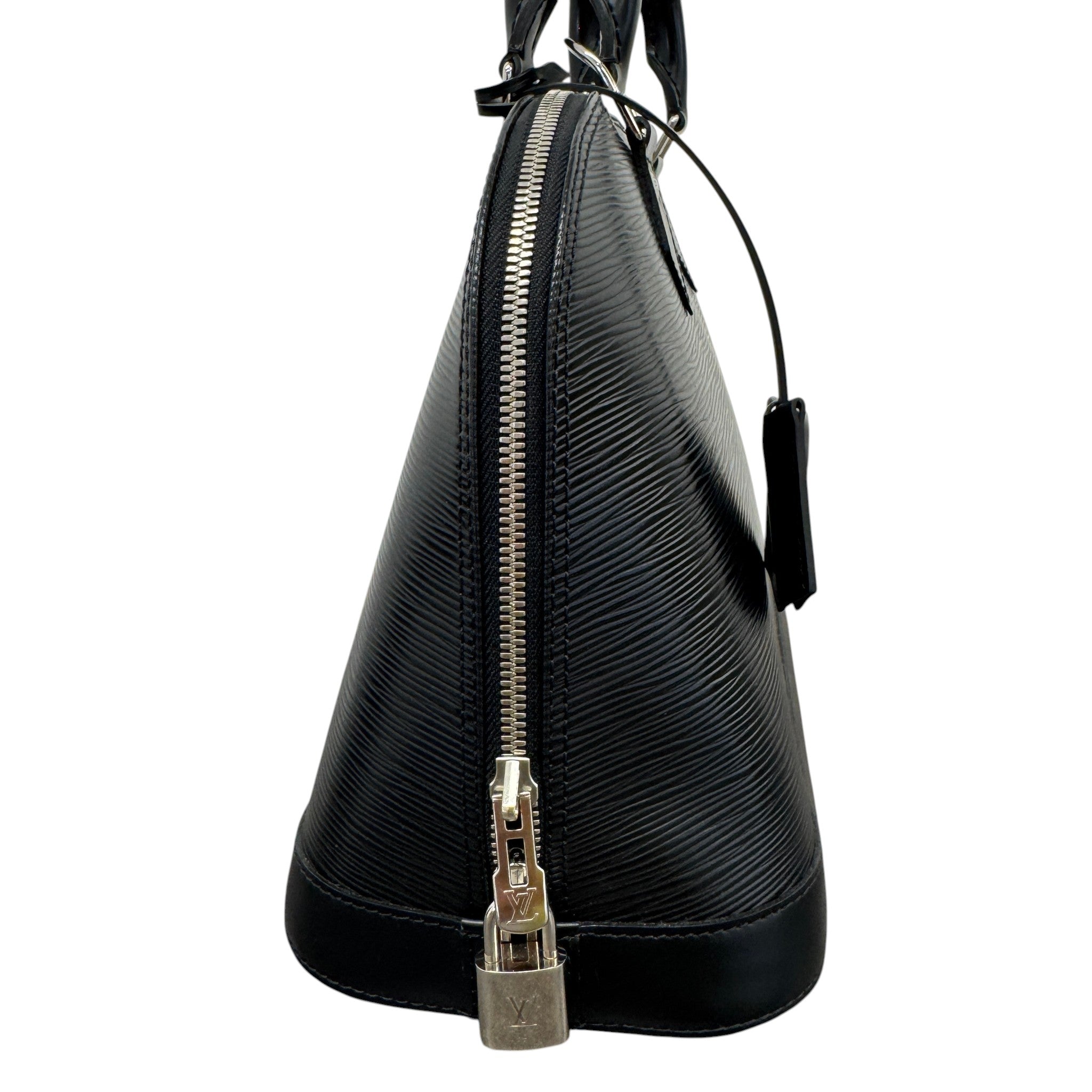 Women's Epi Leather Alma Pm Bag Black