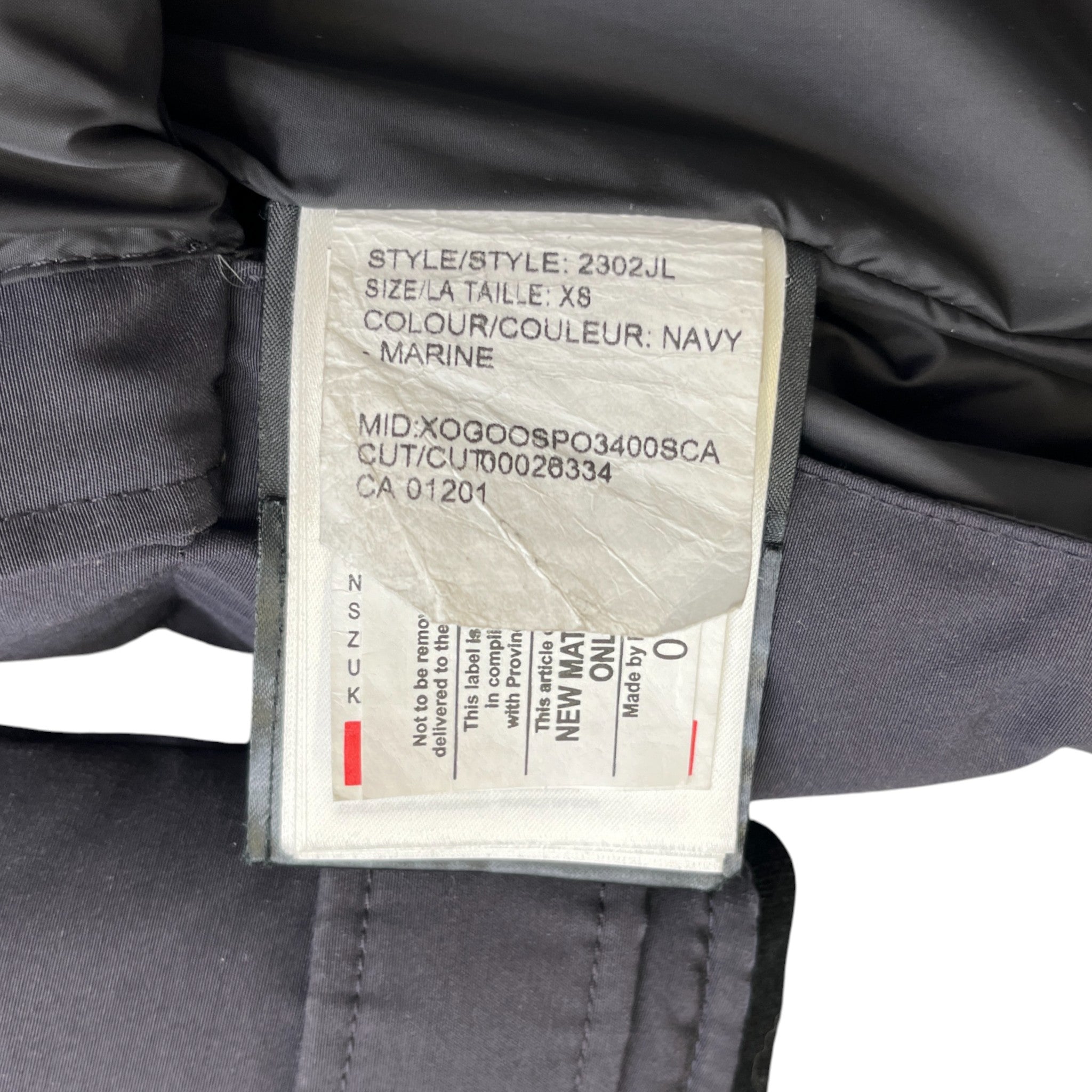 Women's Shelburne Parka Down Jacket Navy Size XS