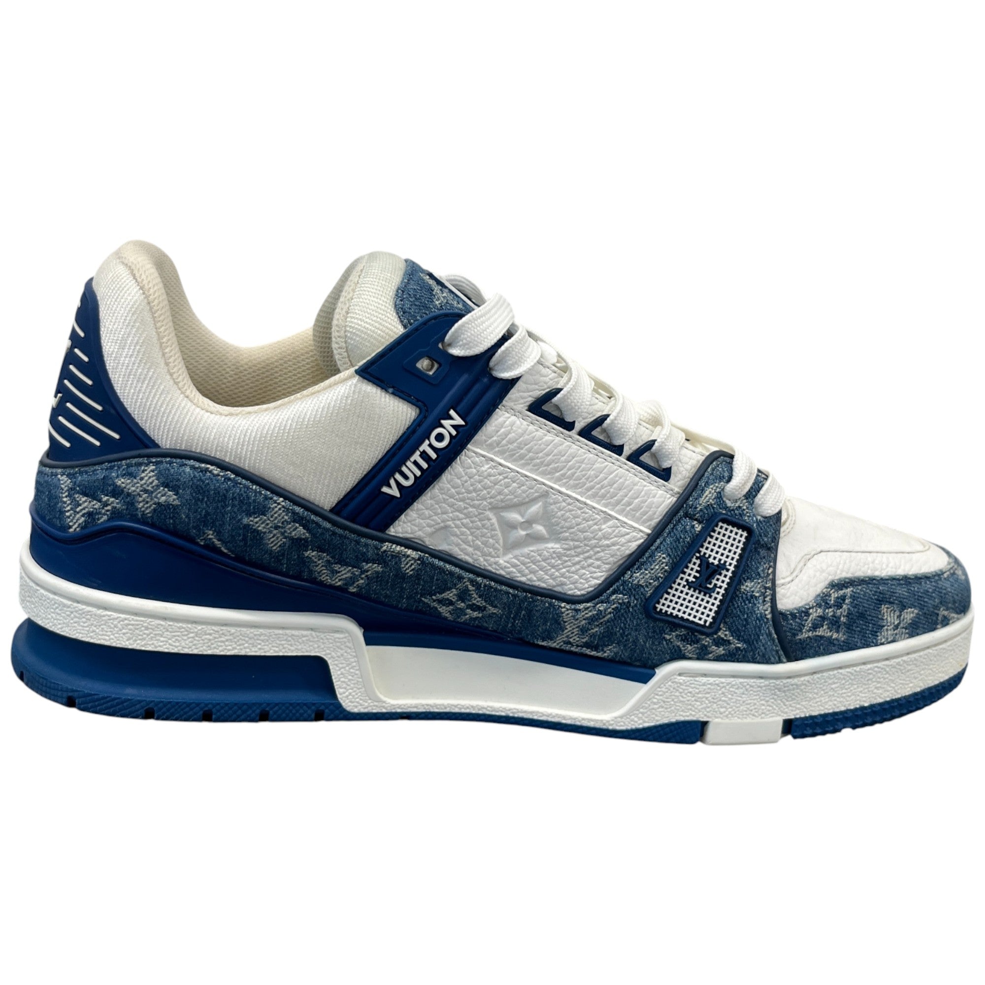 Men's Lv Low Trainers Blue Size EU 43.5 / UK 9.5