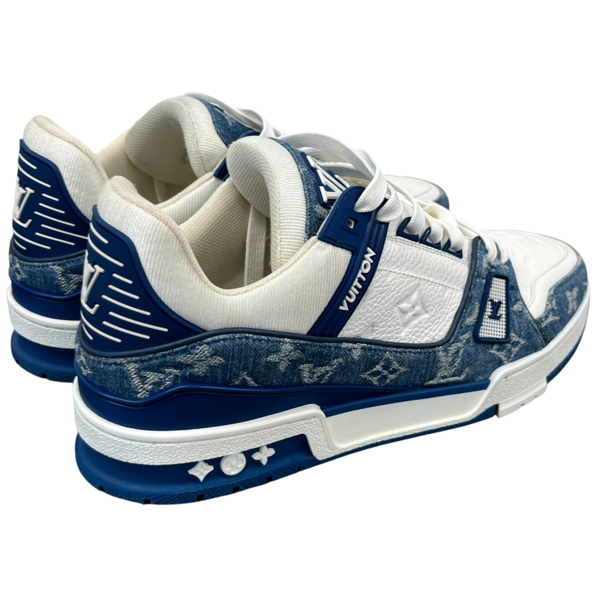 Men's Lv Low Trainers Blue Size EU 43.5 / UK 9.5