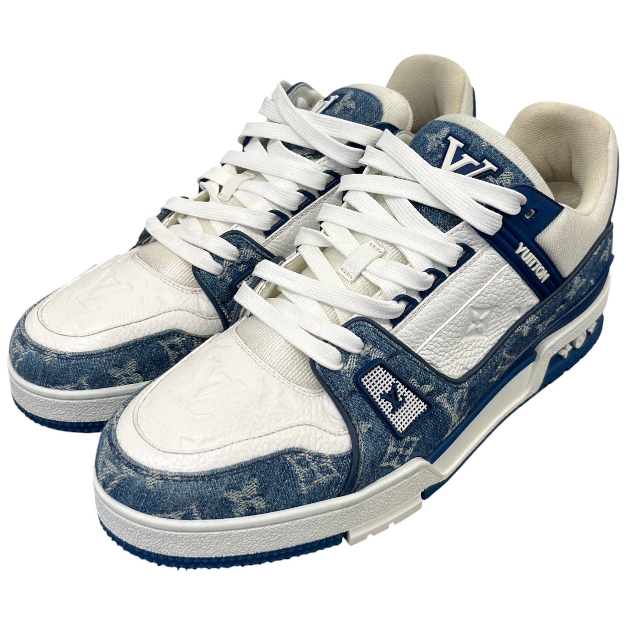 Men's Lv Low Trainers Blue Size EU 43.5 / UK 9.5