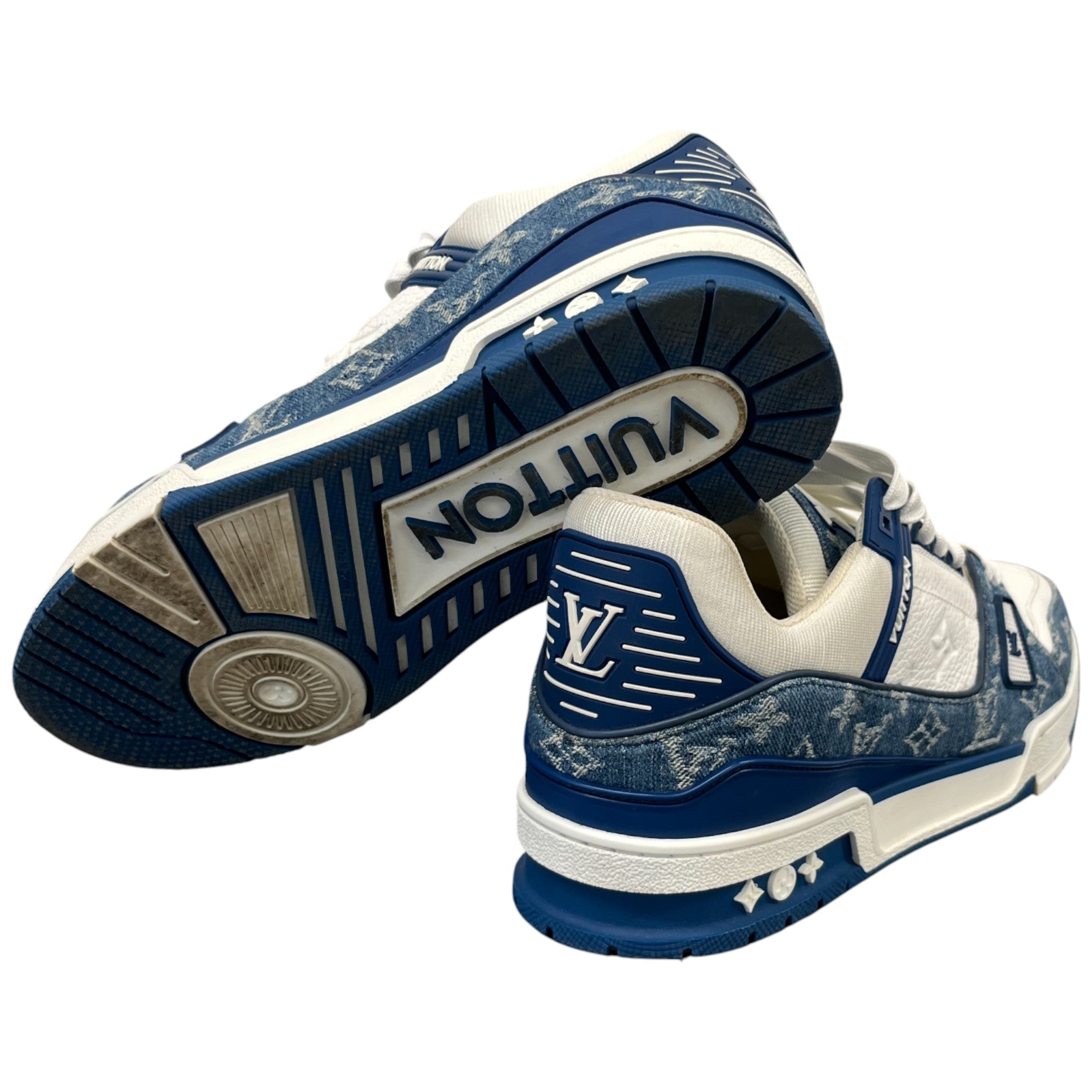 Men's Lv Low Trainers Blue Size EU 43.5 / UK 9.5