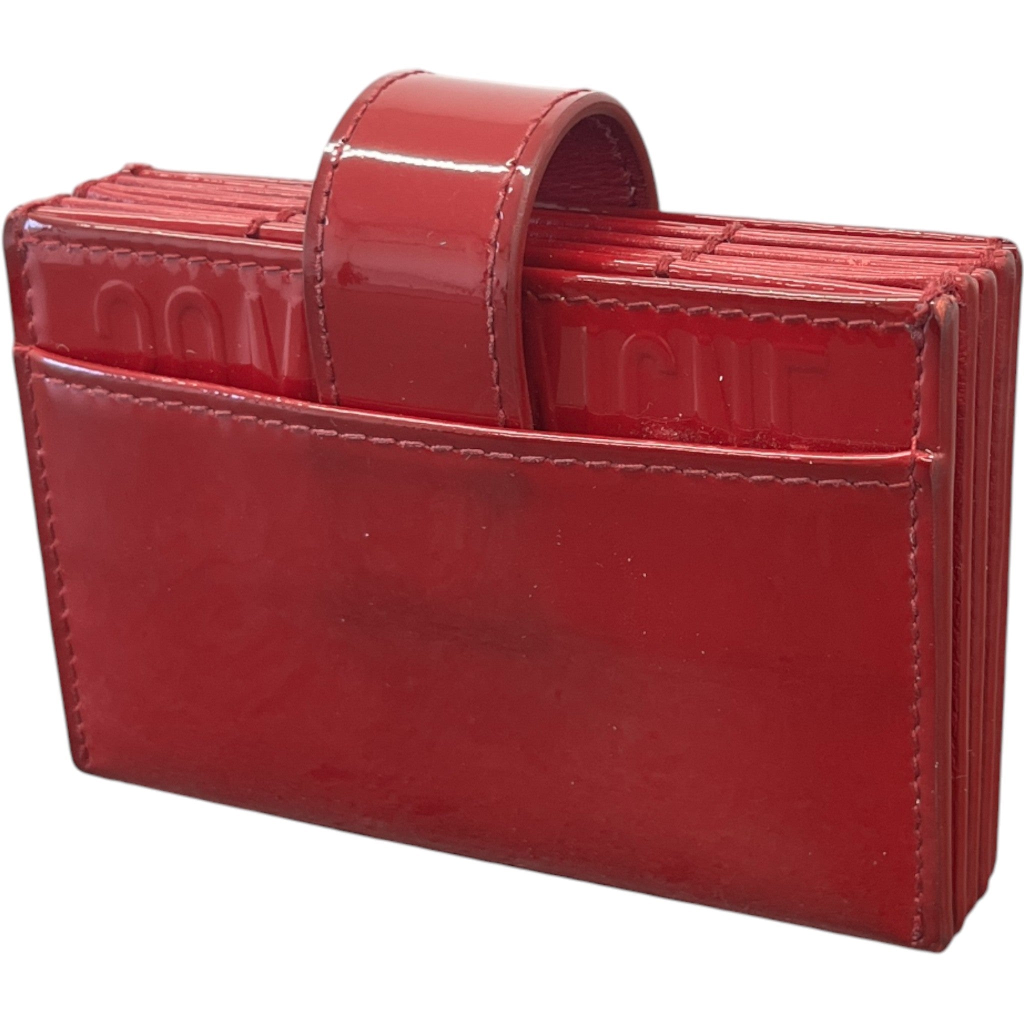 Women's Lady Dior 5-Gusset Card Holder Red