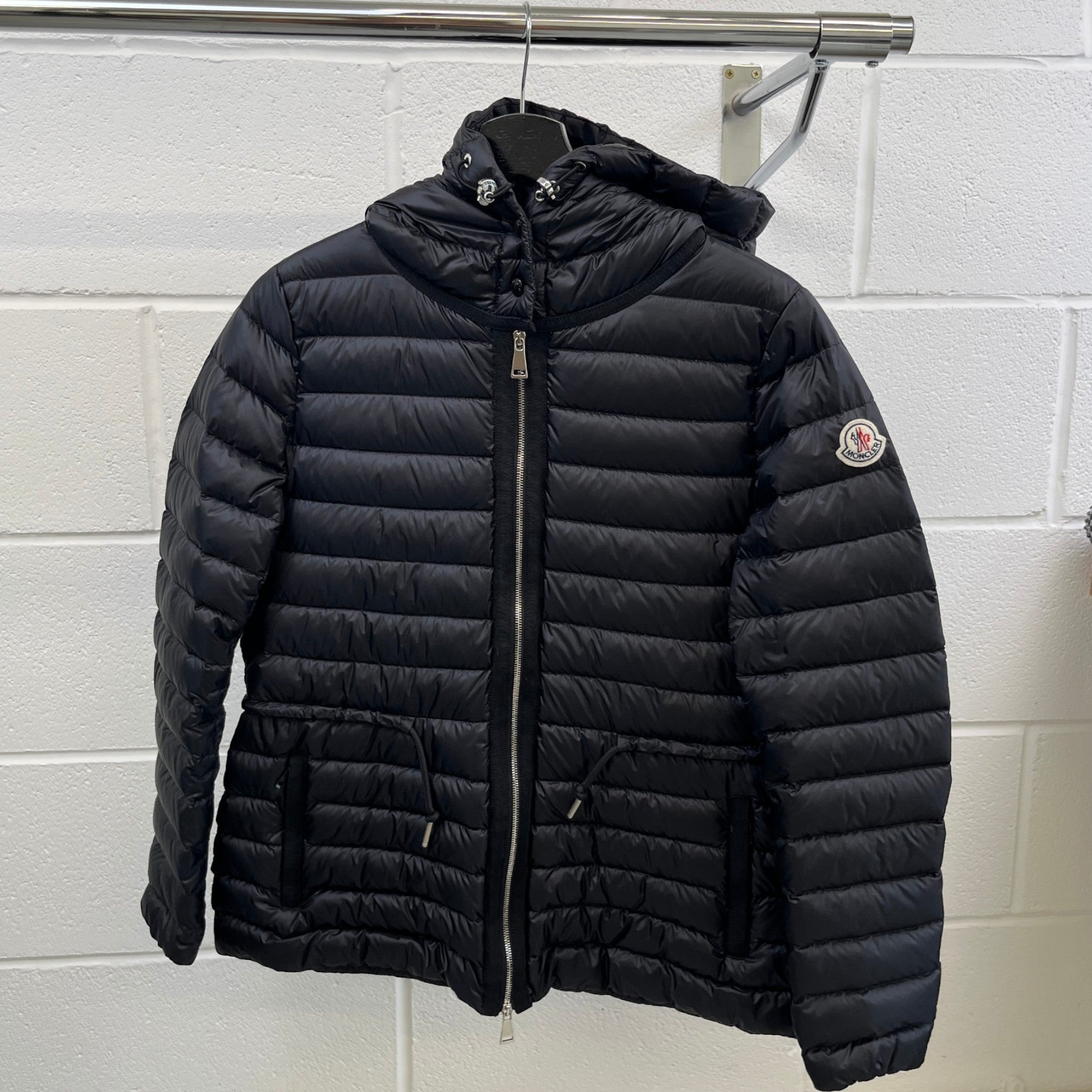 Women's Raie Down Jacket Black Size 0 / UK 8