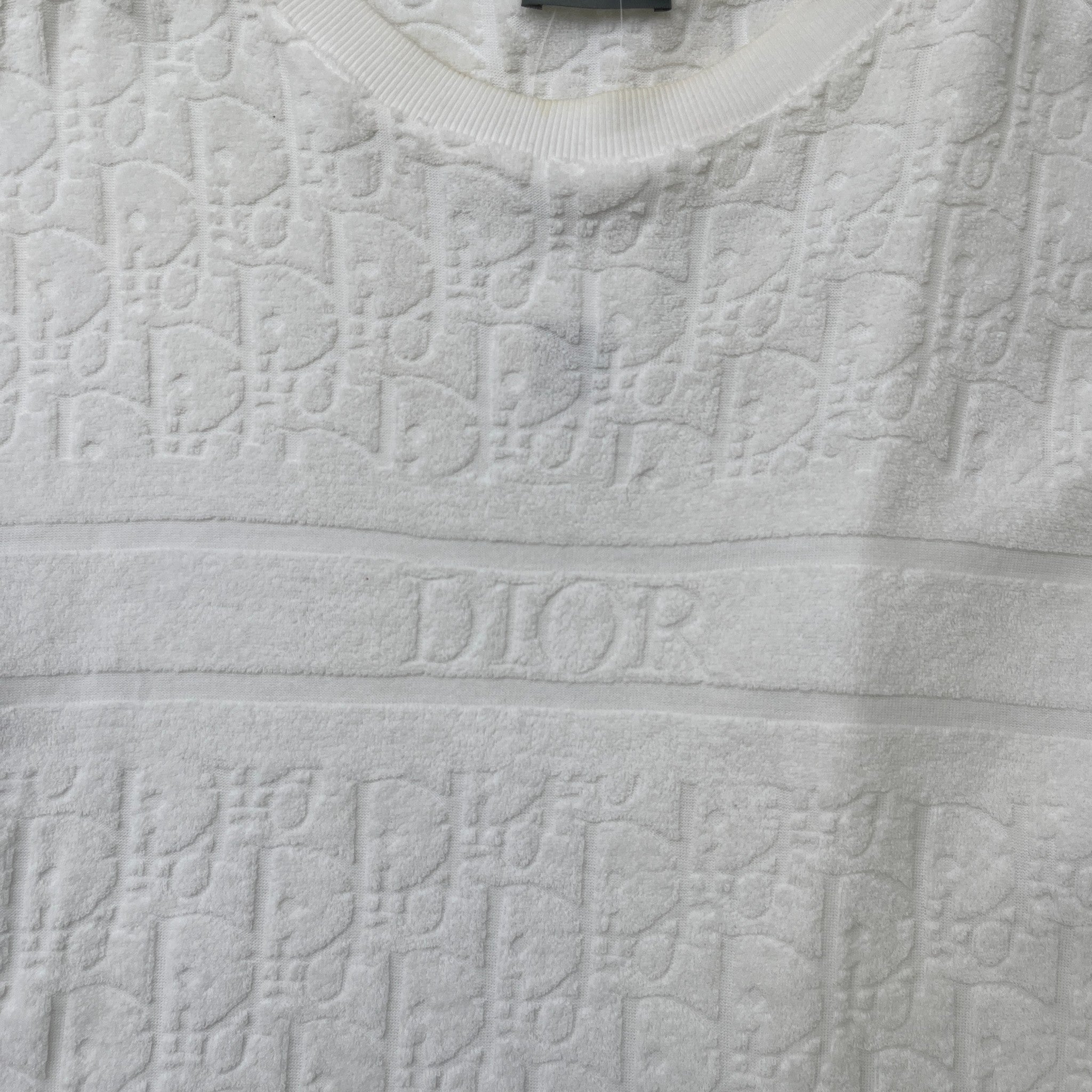 Men's Oblique T-Shirt White Size M