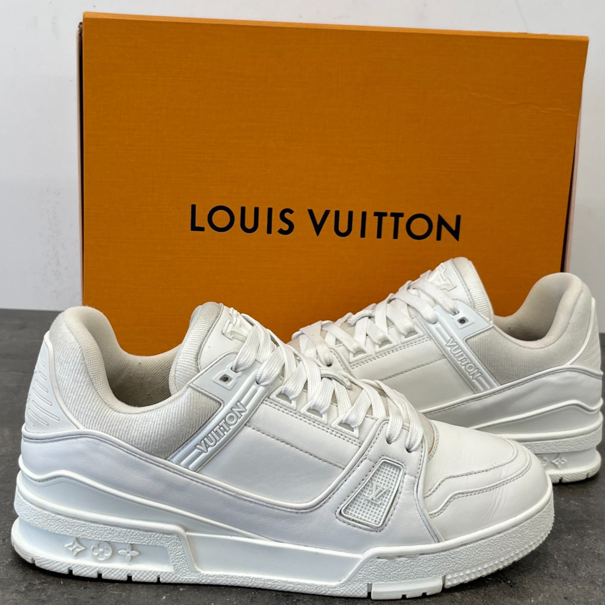 Men's Lv Low Trainers White Size EU 41 / UK 7