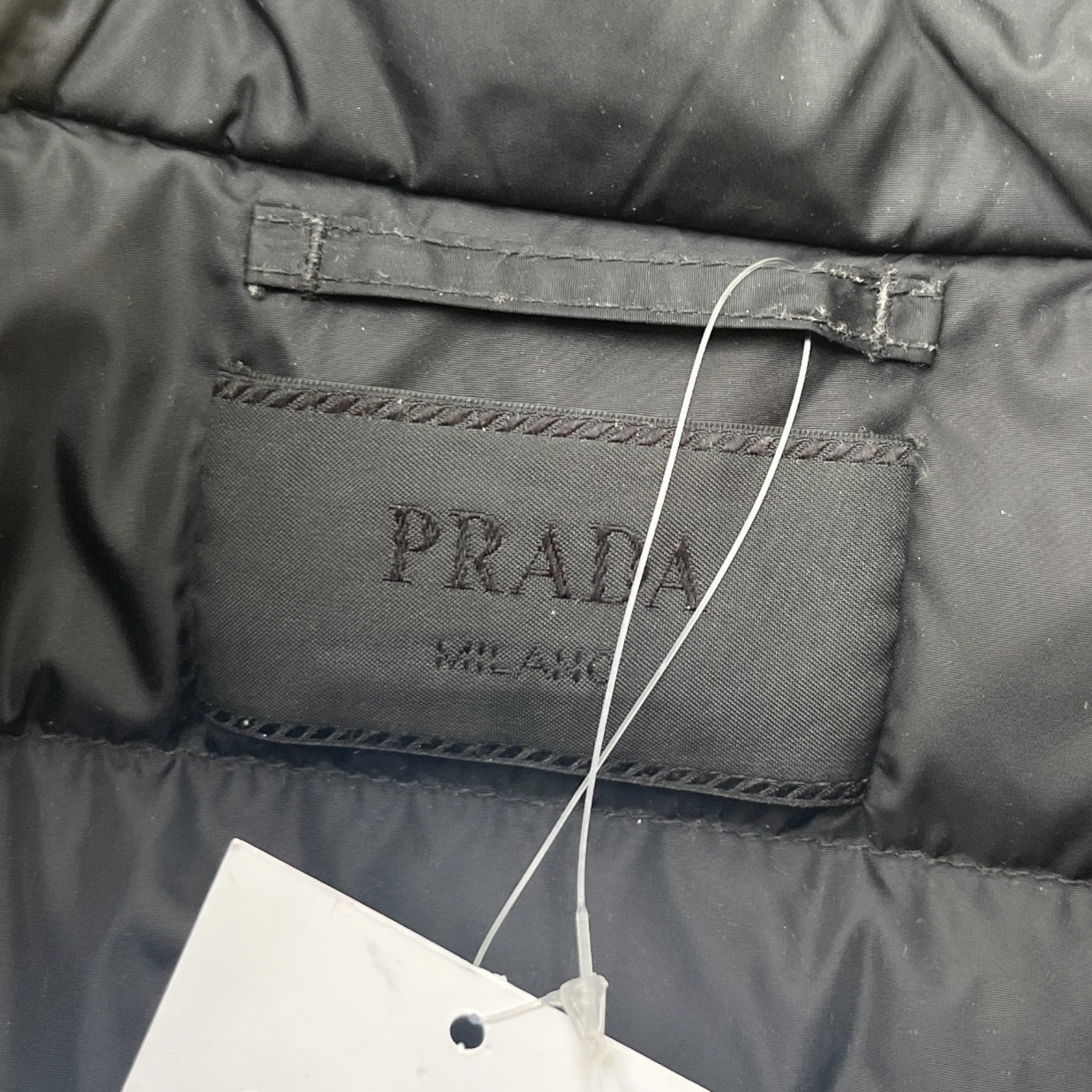 Men's Plaque Logo Gilet Black Size IT 48 / M