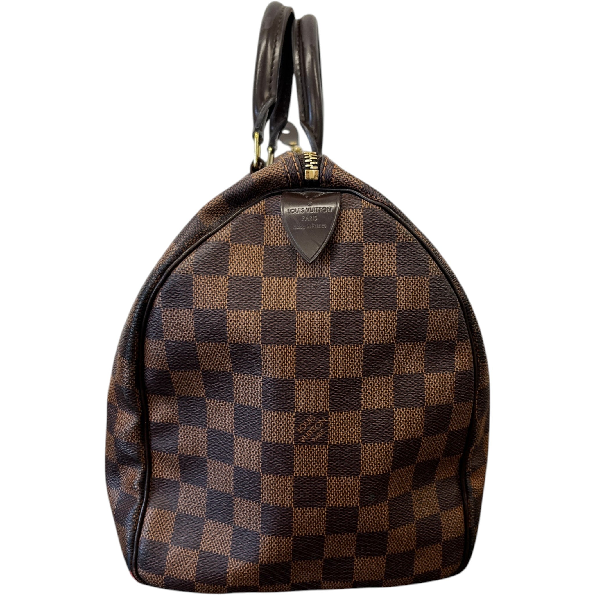 Women's Damier Ebene Speedy 35 Handbag Brown