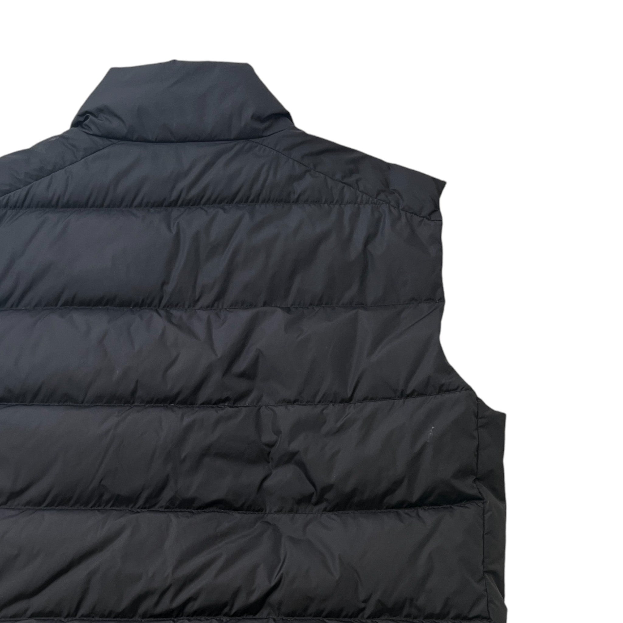 Men's Plaque Logo Gilet Black Size IT 48 / M