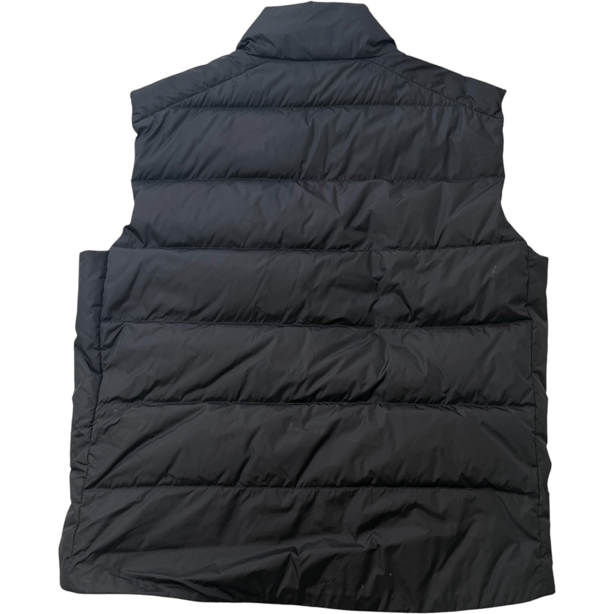 Men's Plaque Logo Gilet Black Size IT 48 / M