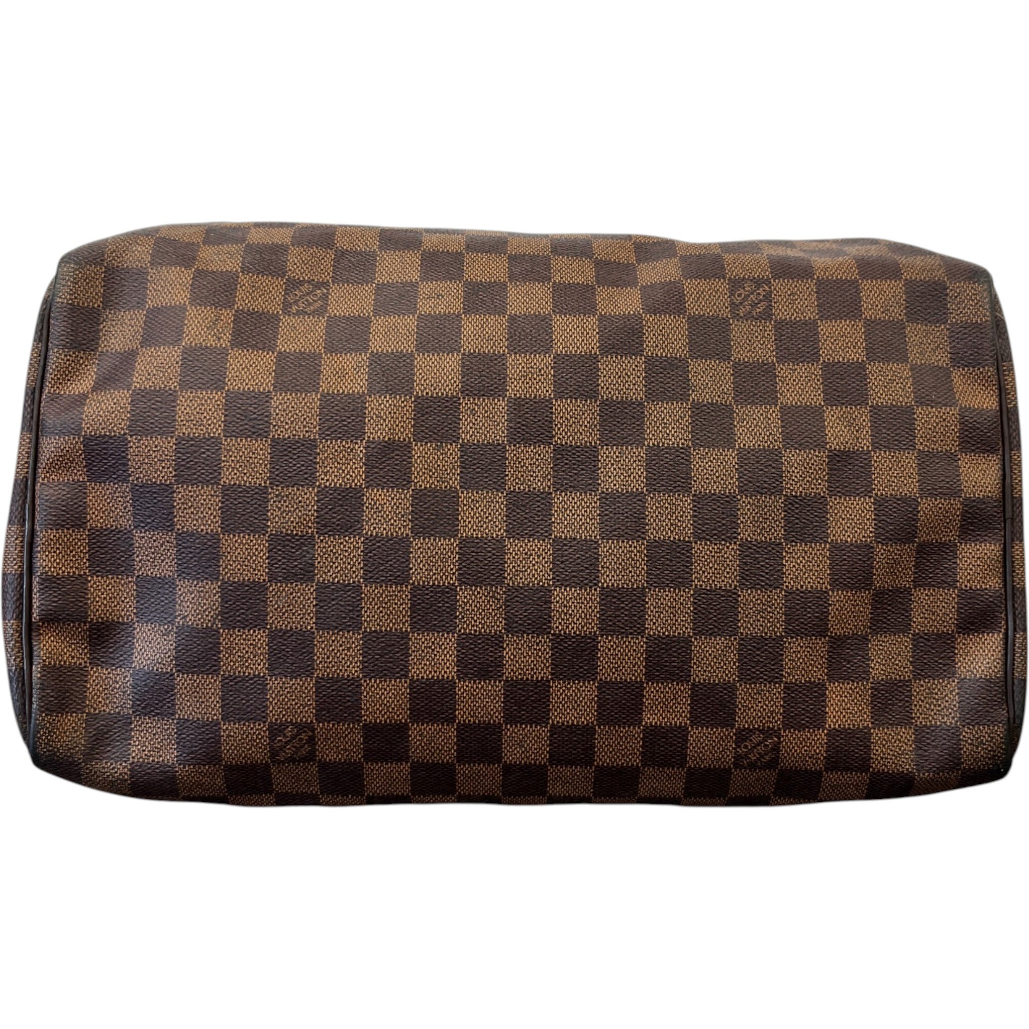 Women's Damier Ebene Speedy 35 Handbag Brown