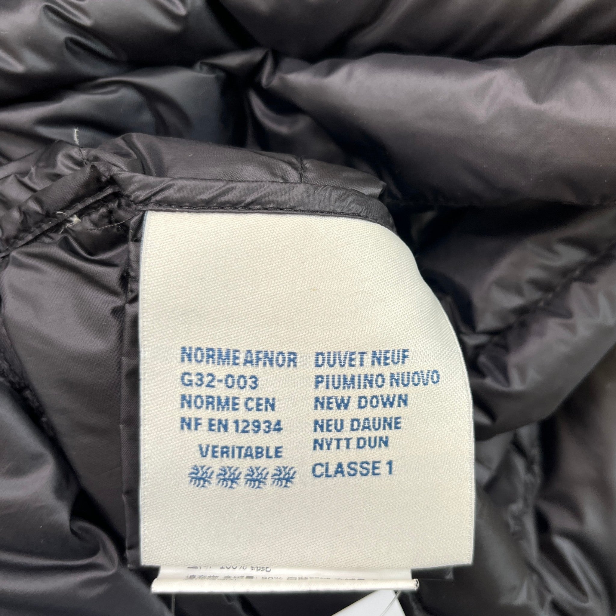 Women's Raie Down Jacket Black Size 0 / UK 8