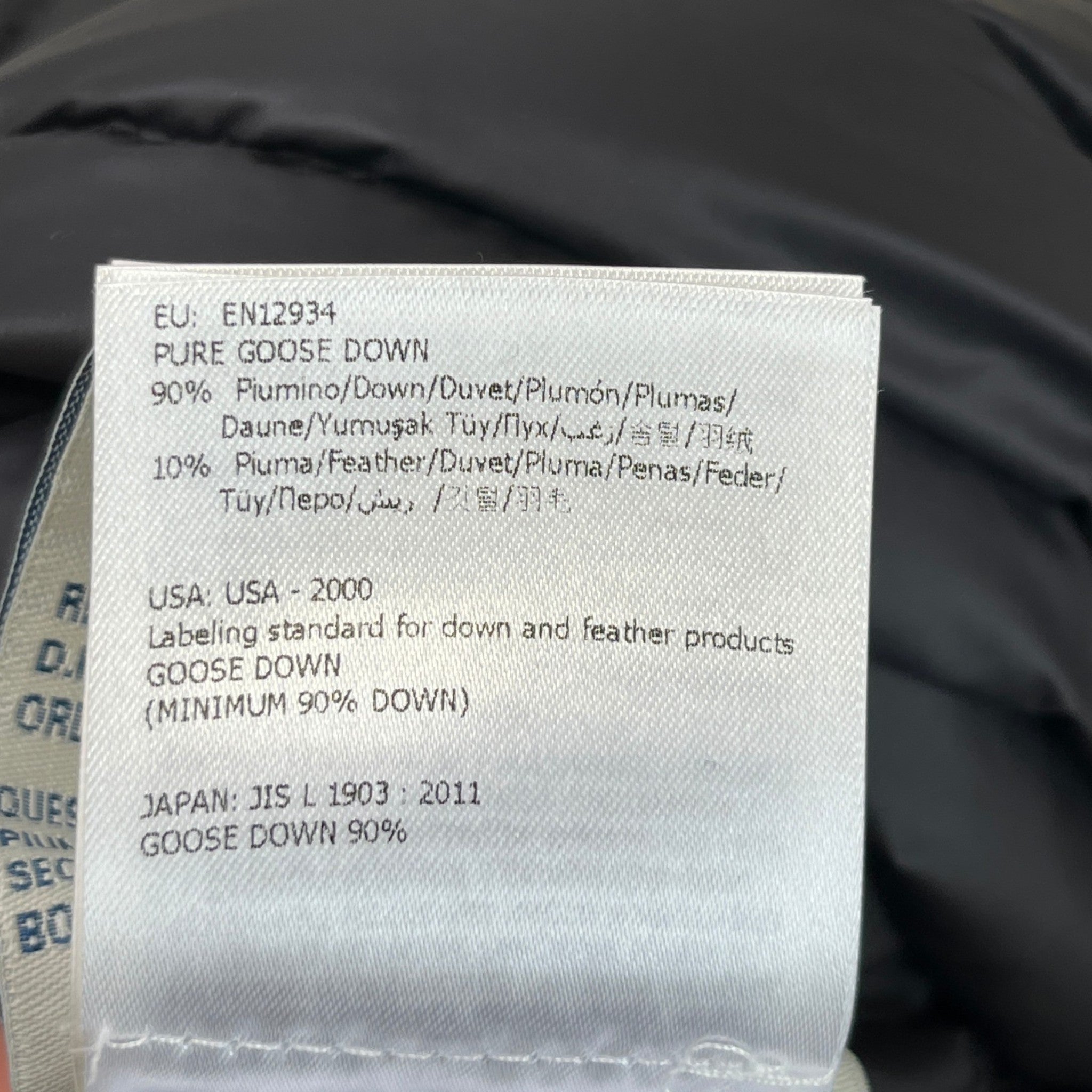 Women's Raie Down Jacket Black Size 0 / UK 8