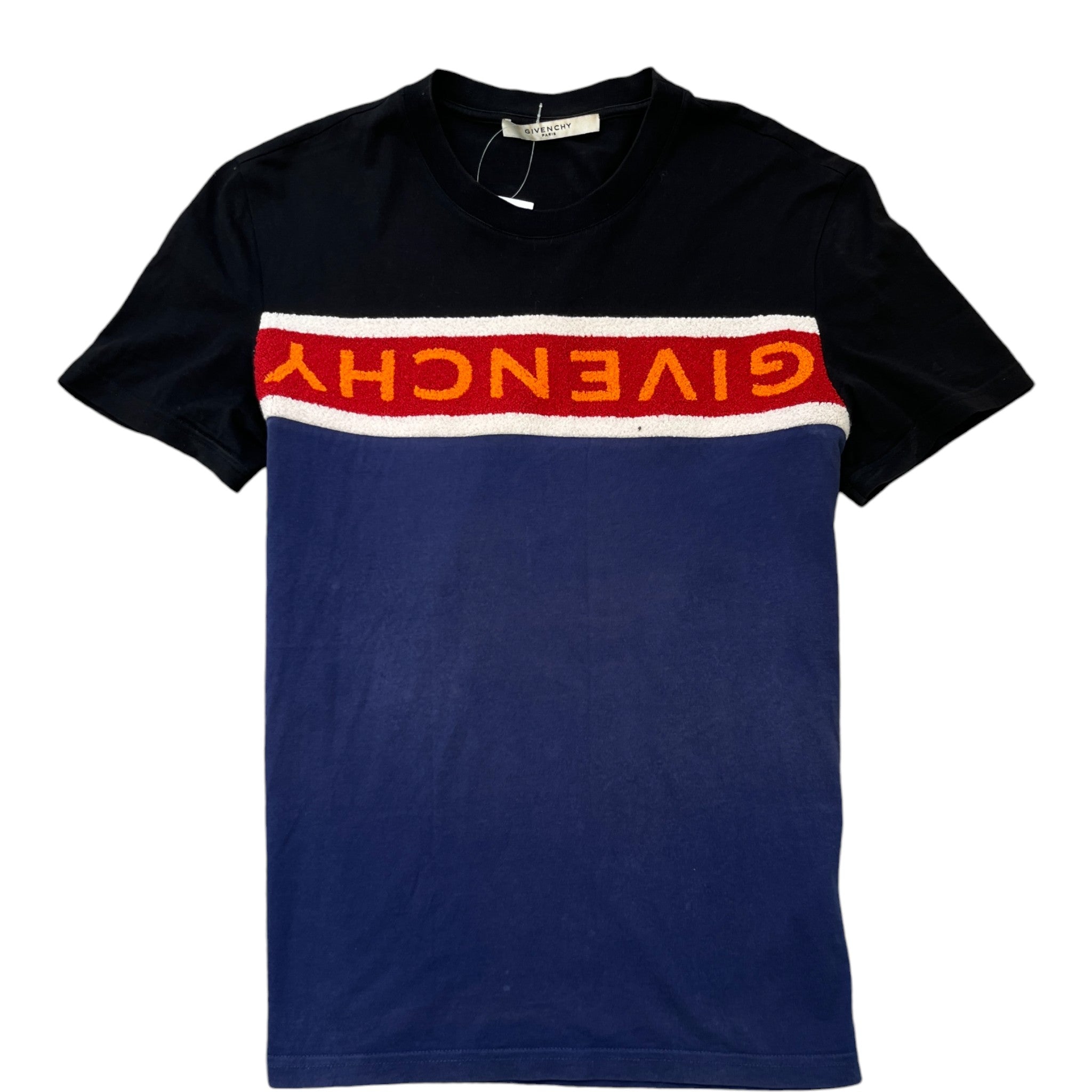 Men's Graphic Print T-Shirt Black Size S