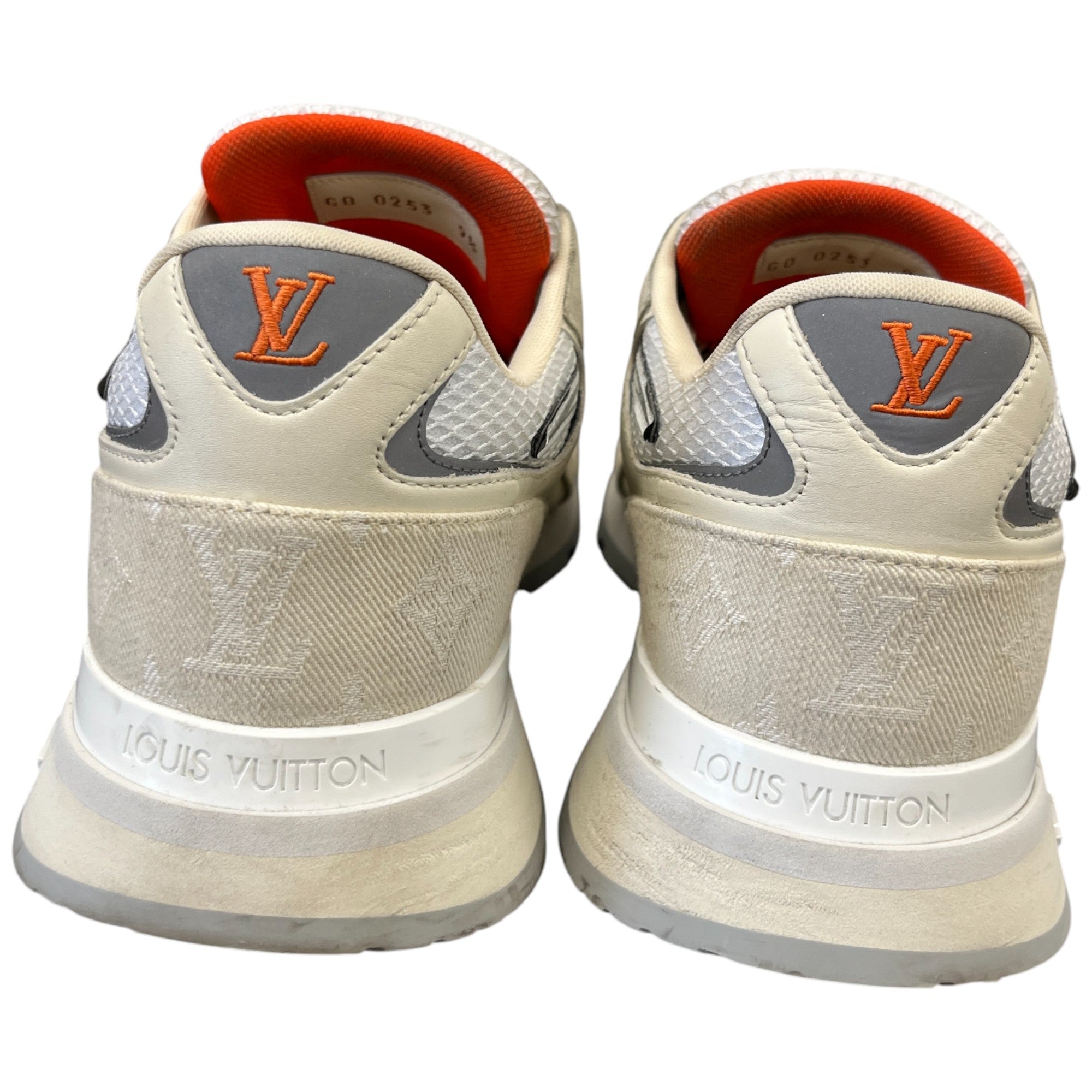 Men's Run Away Low Trainers Cream Size EU 43.5 / UK 9.5