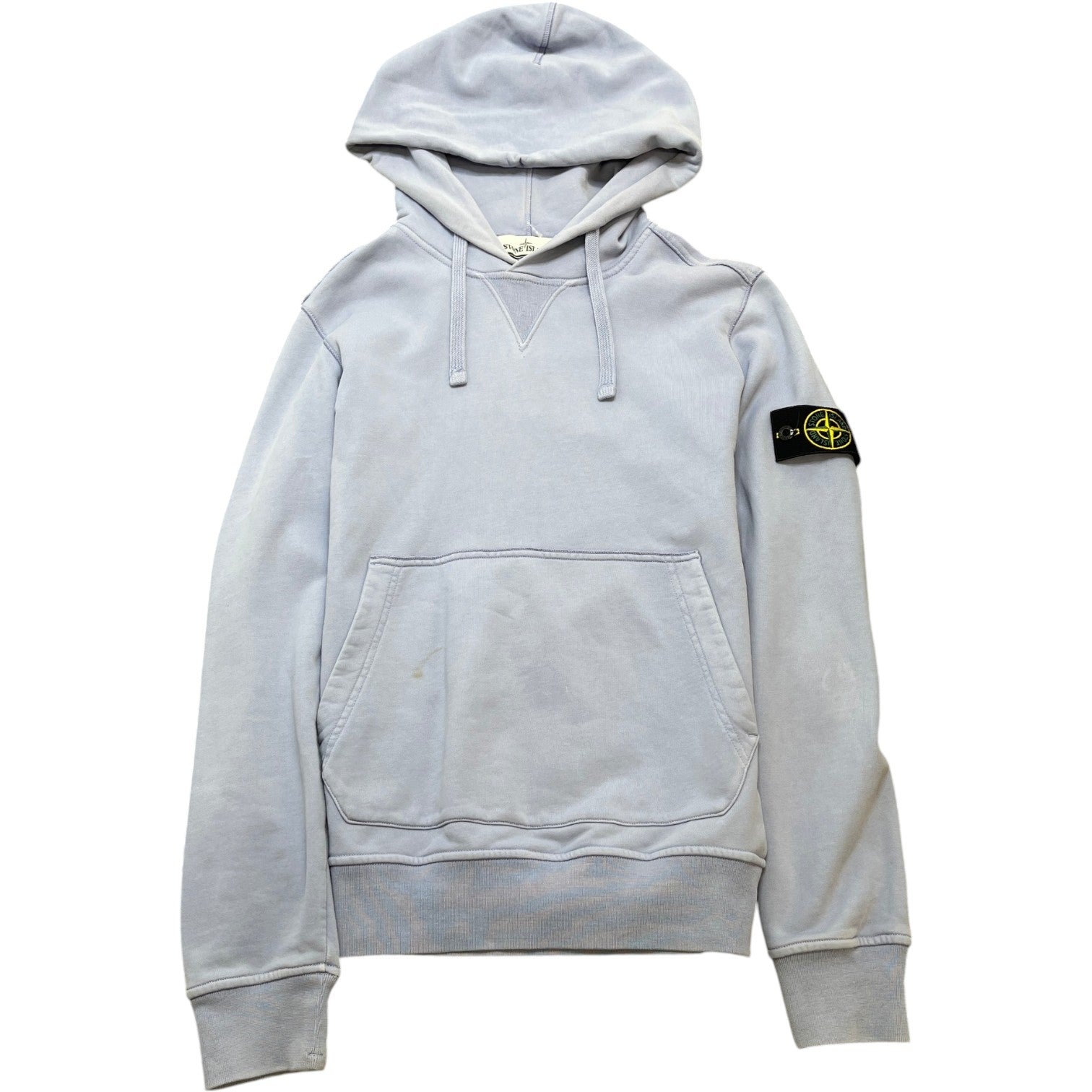 Men's Applique Logo Hoodie Purple Size S