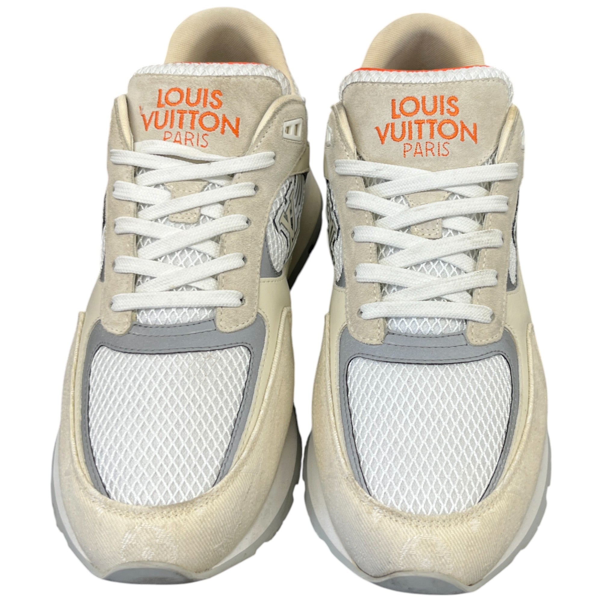 Men's Run Away Low Trainers Cream Size EU 43.5 / UK 9.5