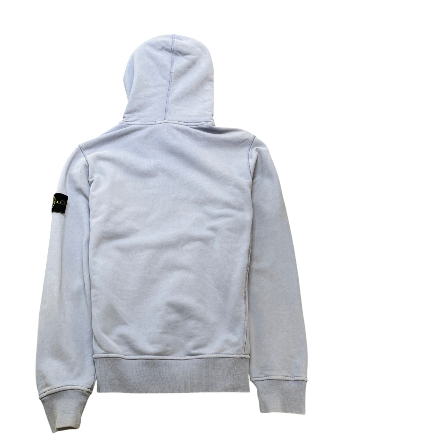 Men's Applique Logo Hoodie Purple Size S