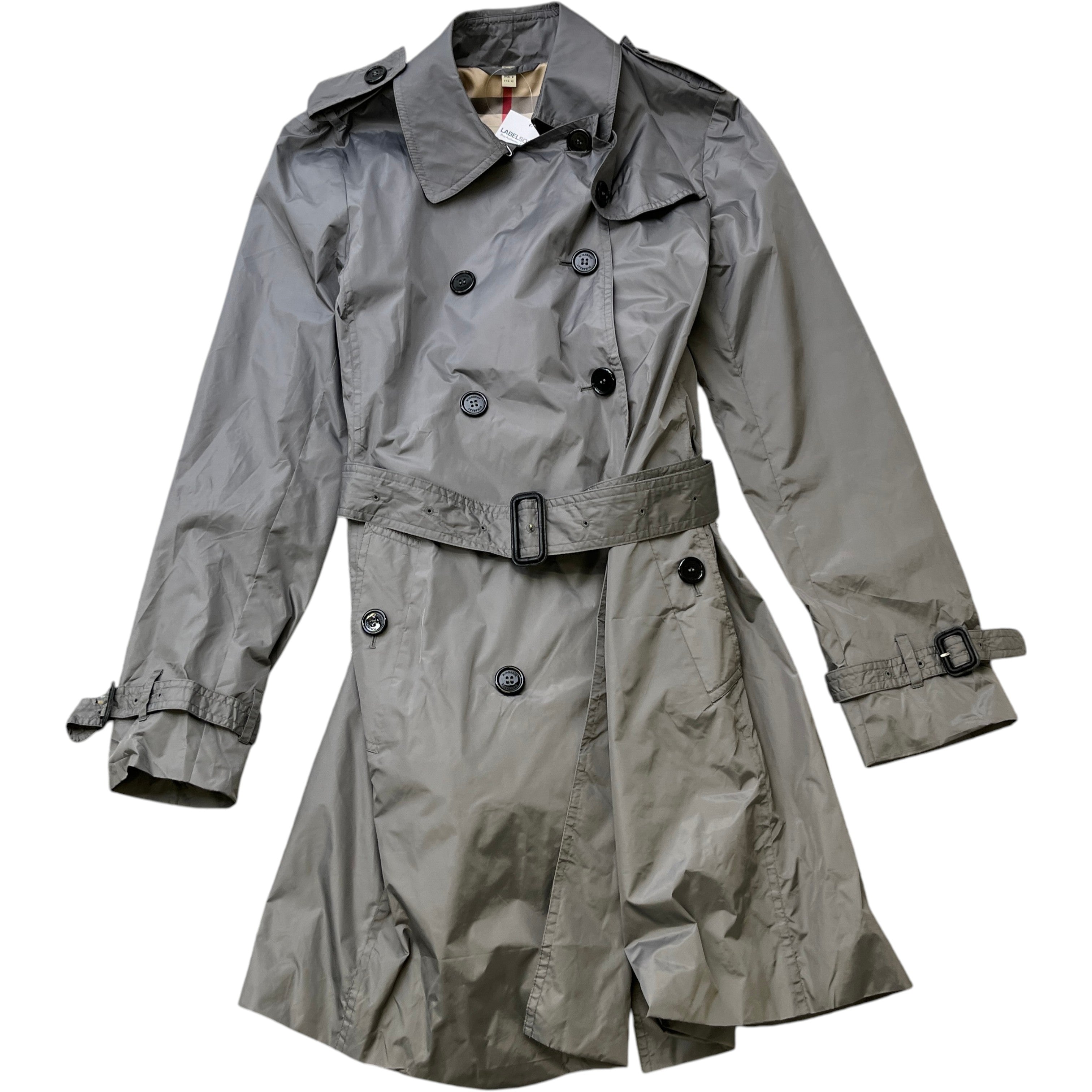 Women's Trench Jacket Grey Size IT 42 / UK 10