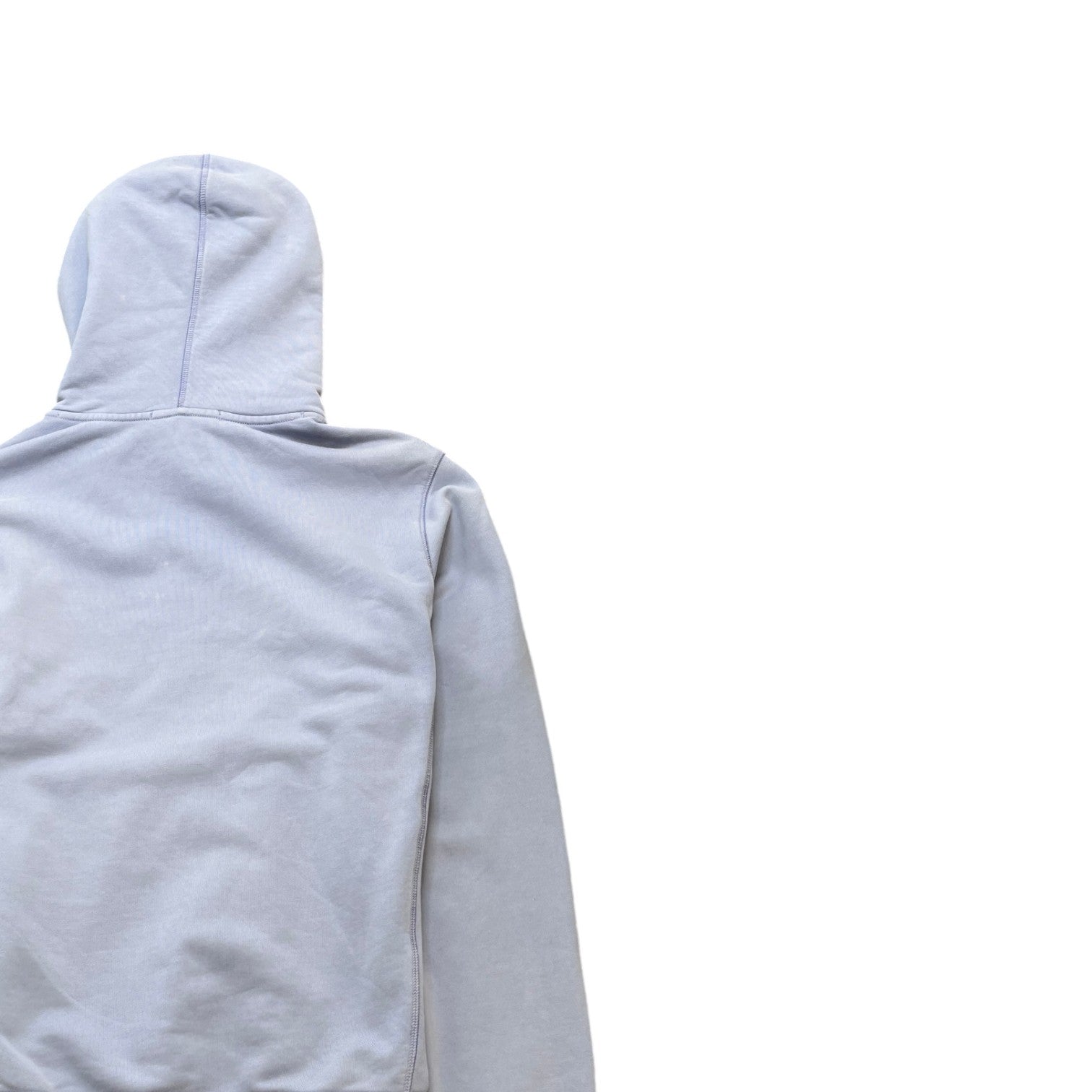 Men's Applique Logo Hoodie Purple Size S